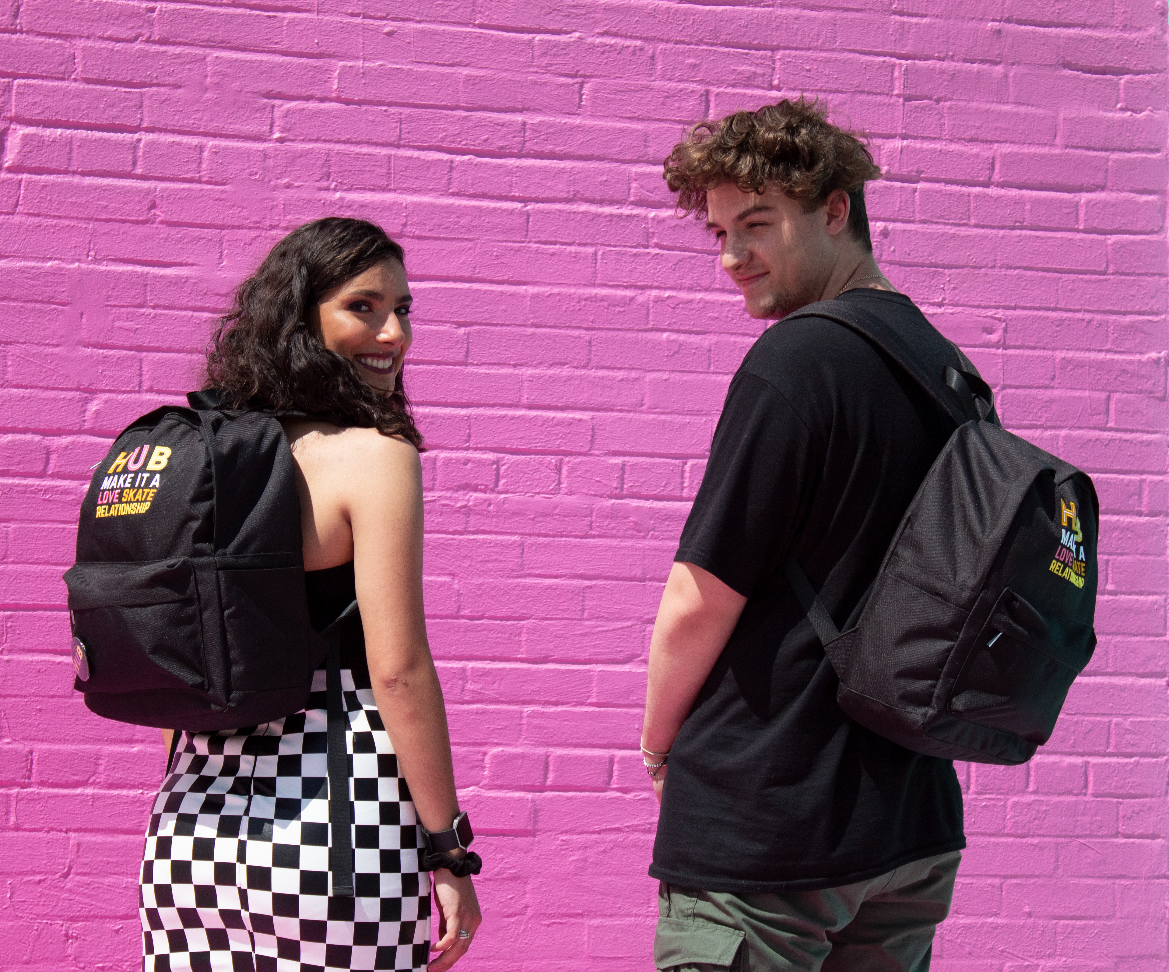 HUB Merch, skate packs.