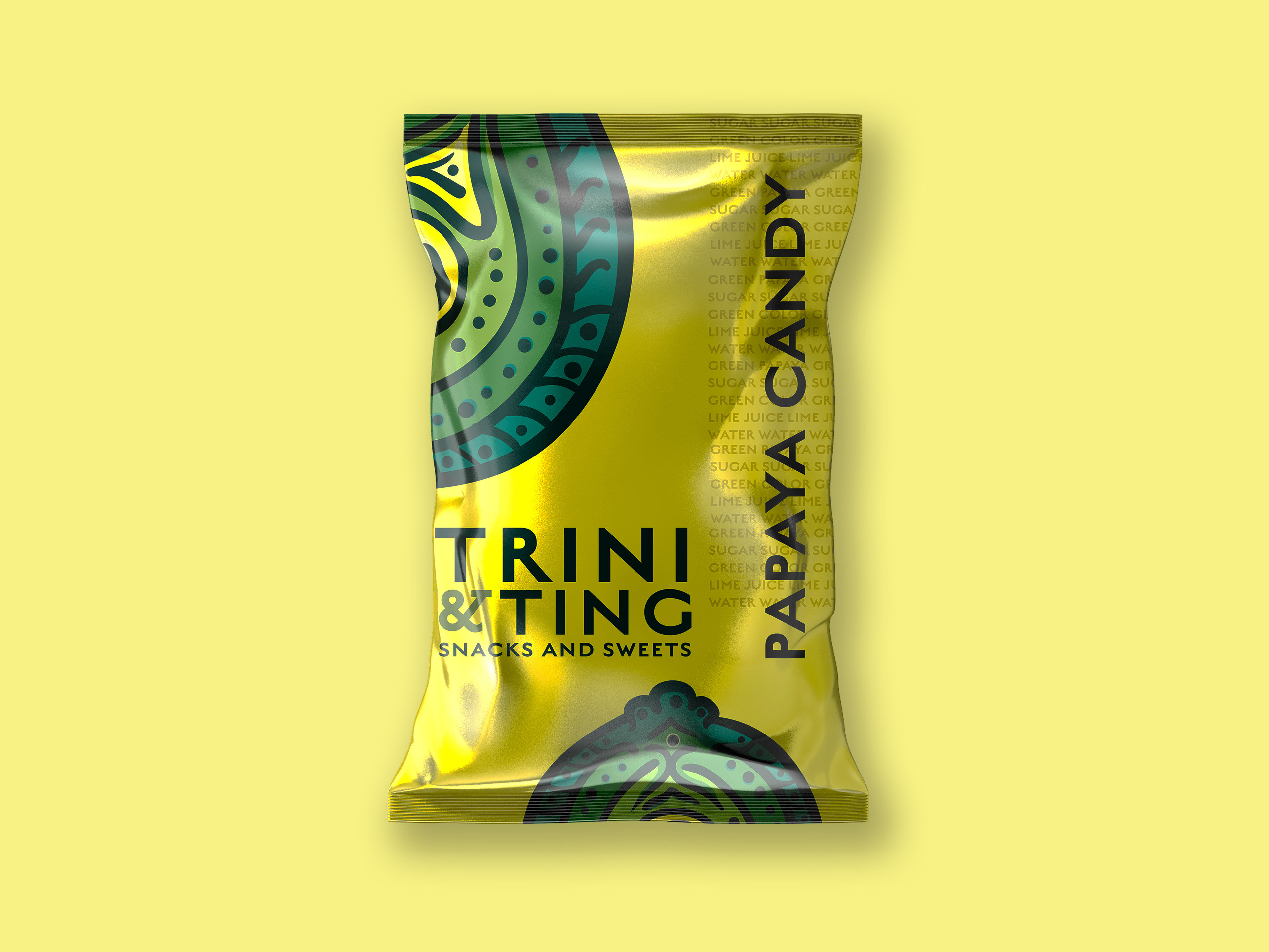 Papaya Candy takes green papaya fruit mixed with sugar and lime juice for a tart green candy-like snack.