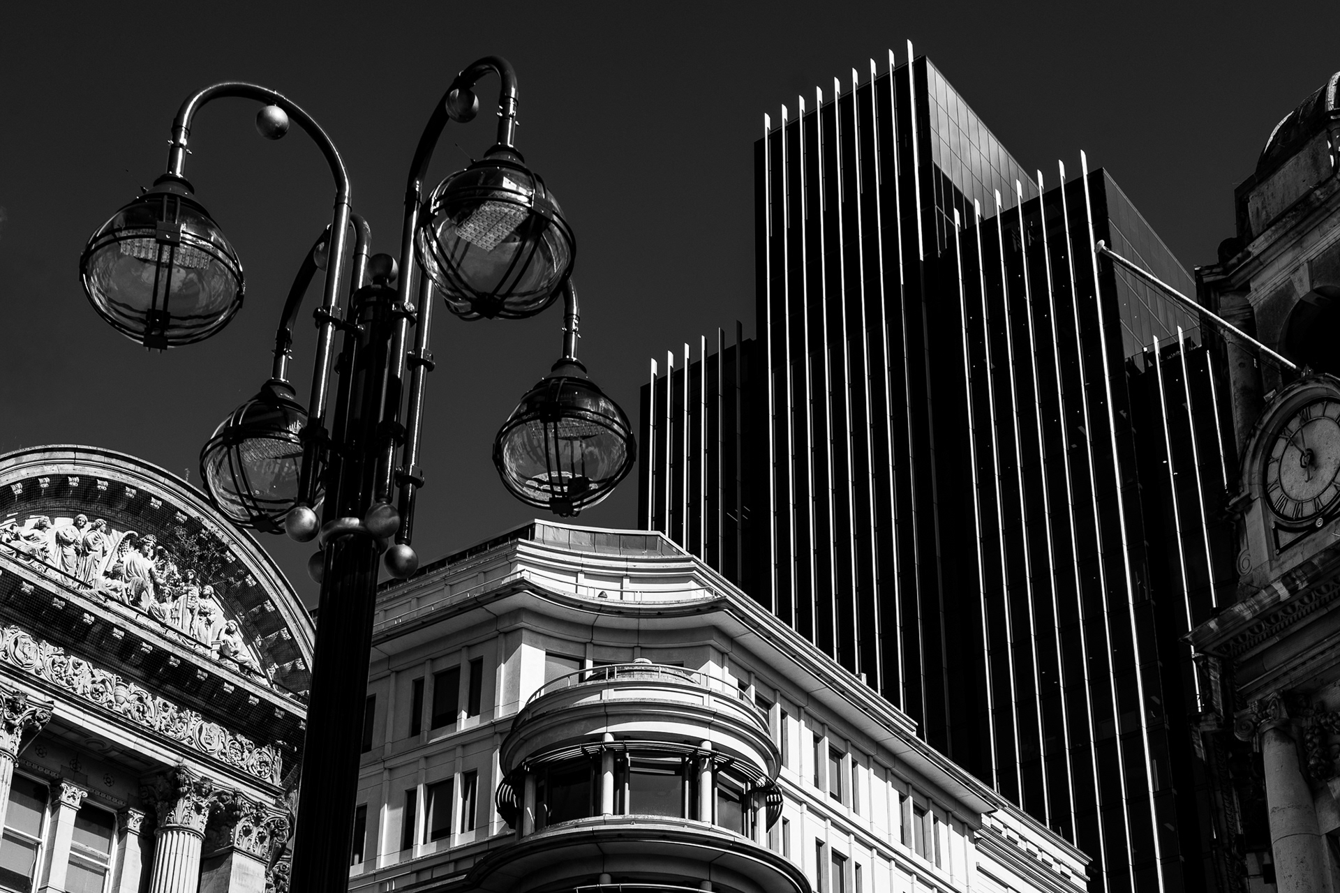 103 Colmore Row black and white image