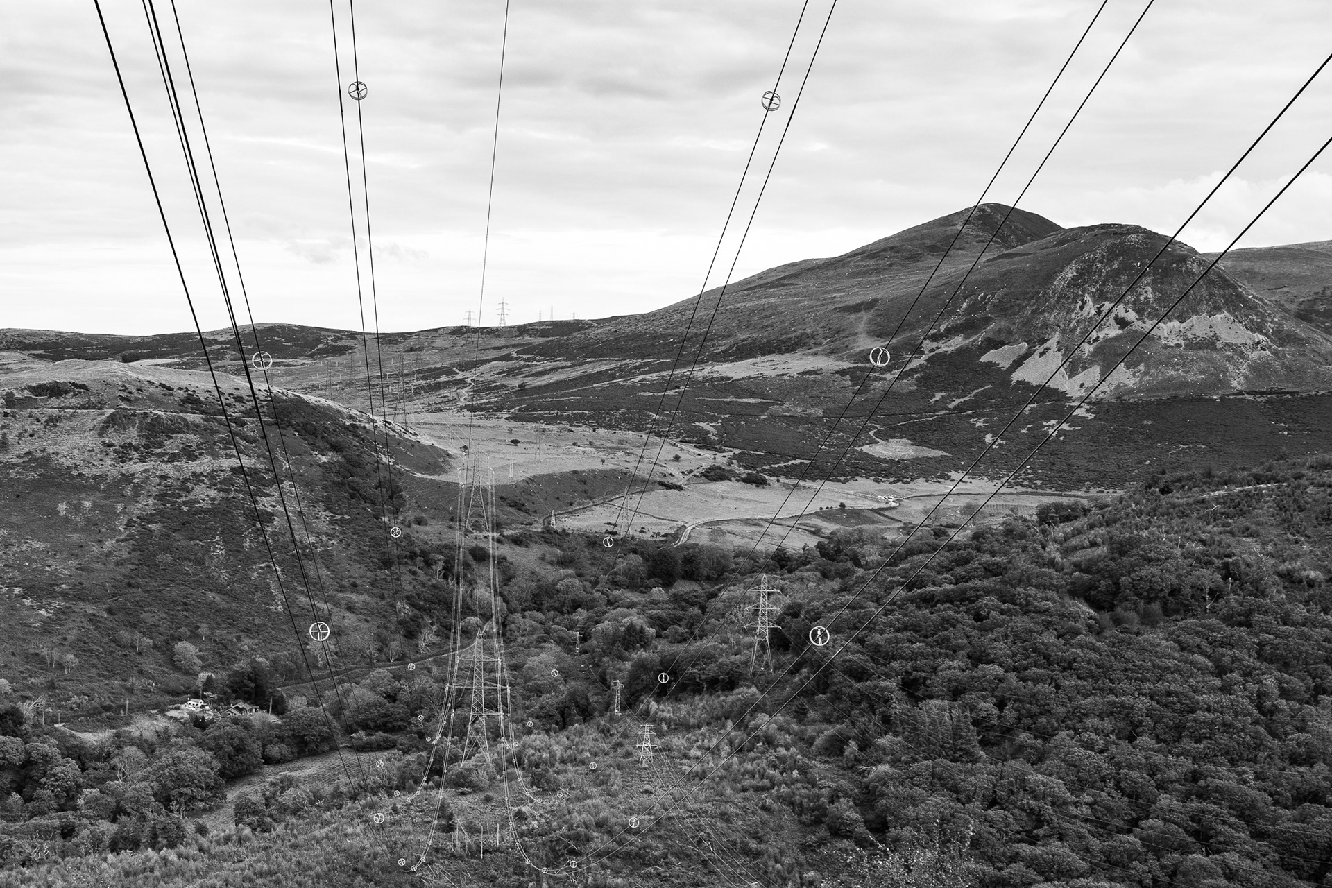 Powerlines and Pylons, Abergwyngregyn