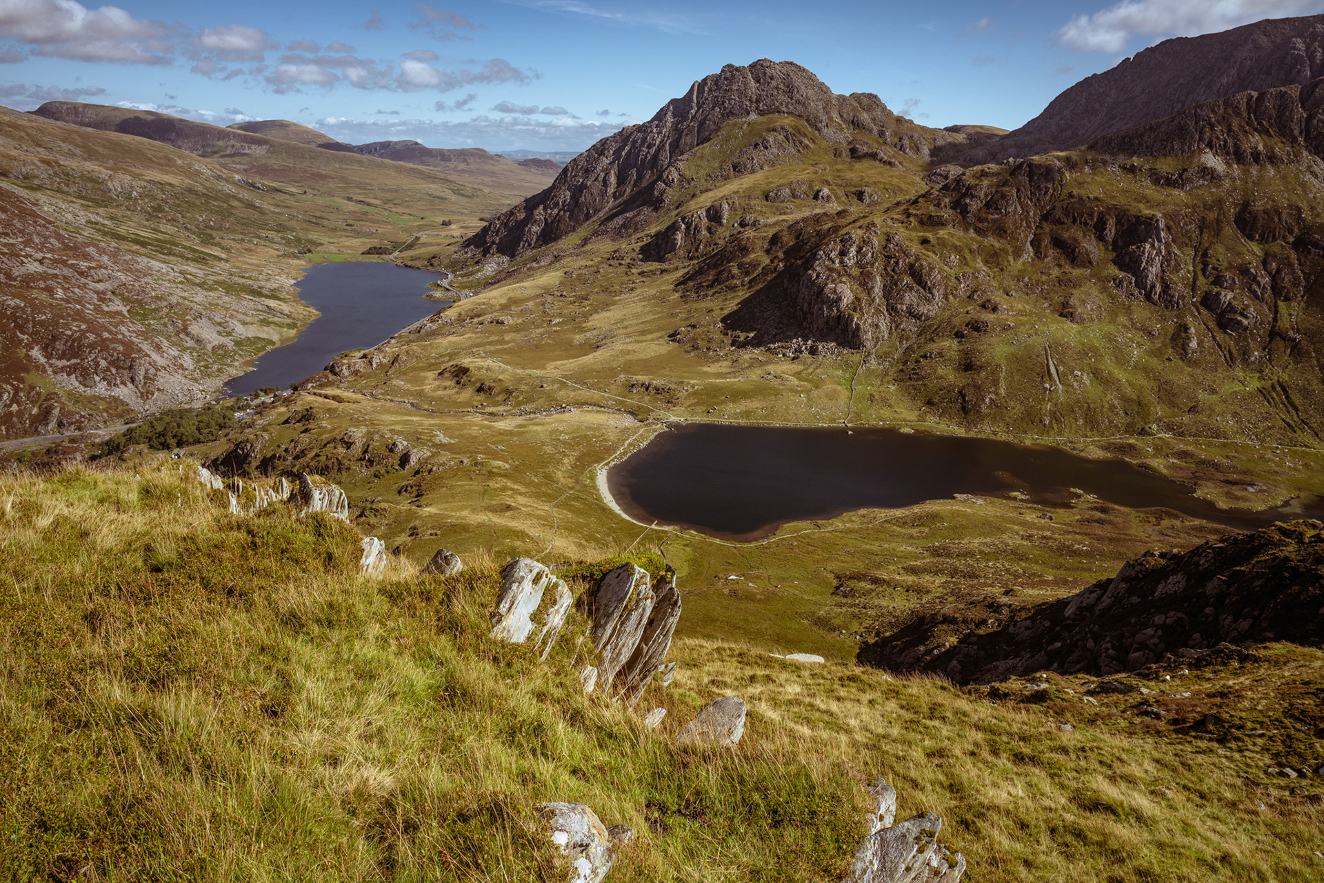 The view from Y Garn