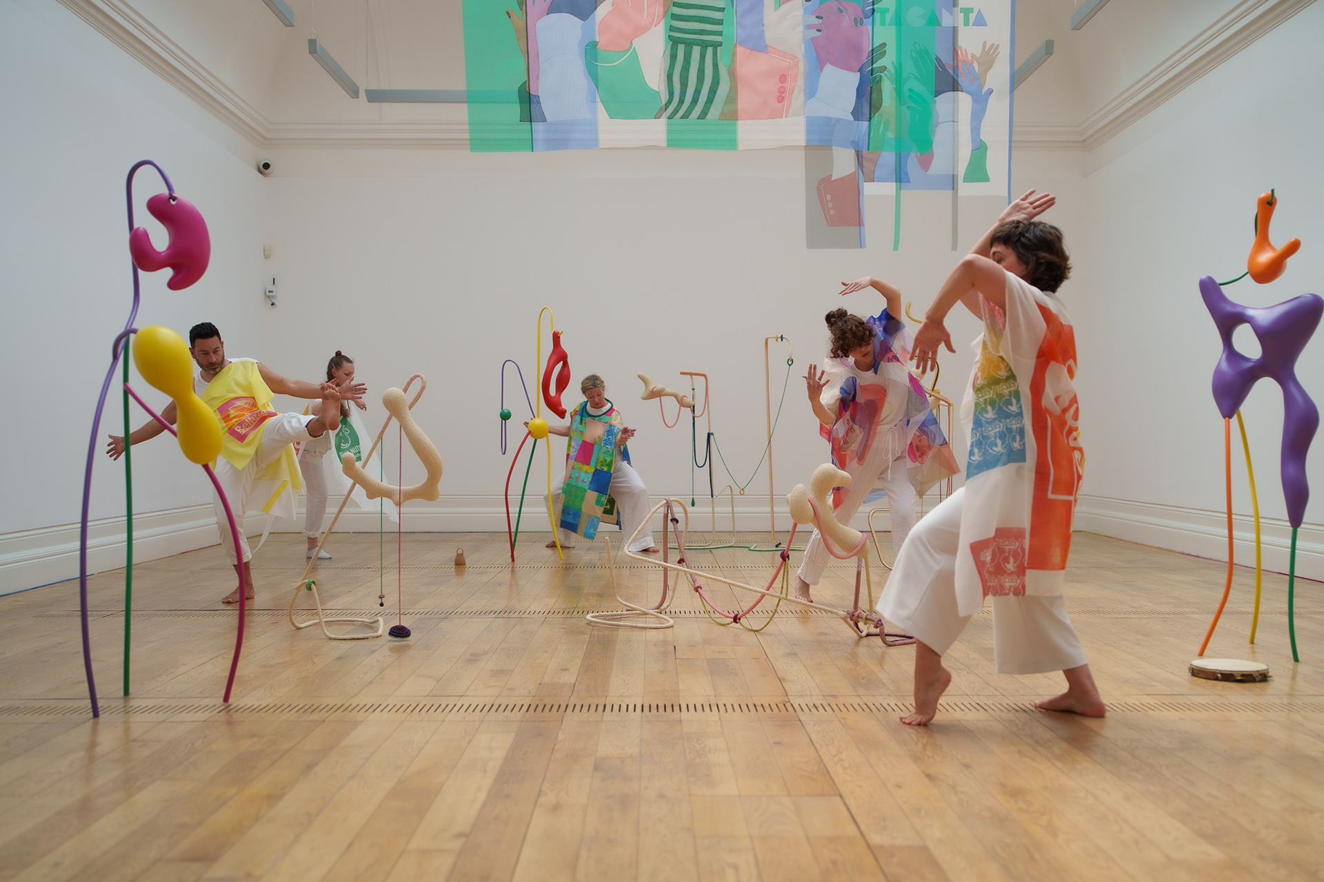 Pepa Ubera performing in Oriel Mostyn Llandudno