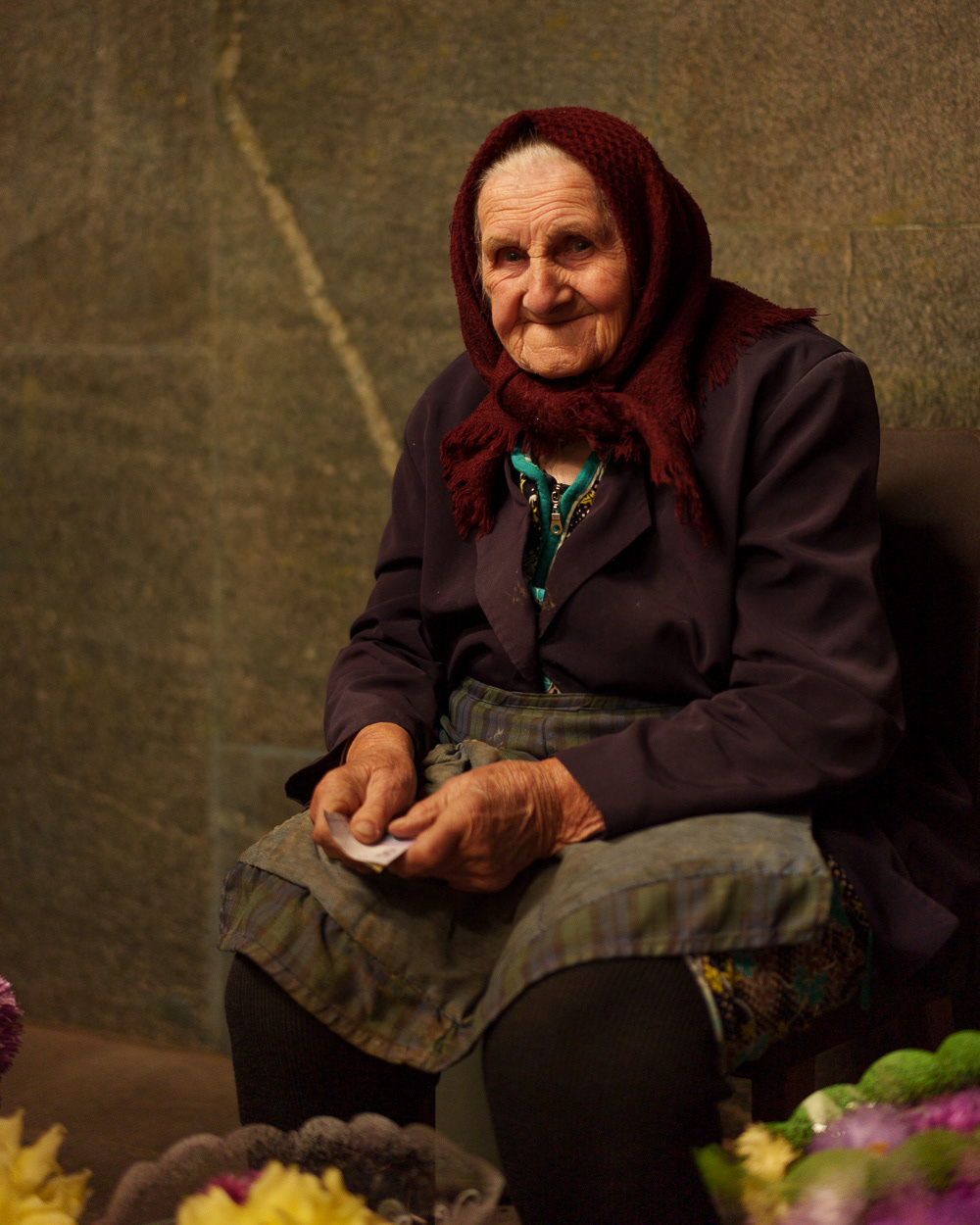 Flower seller