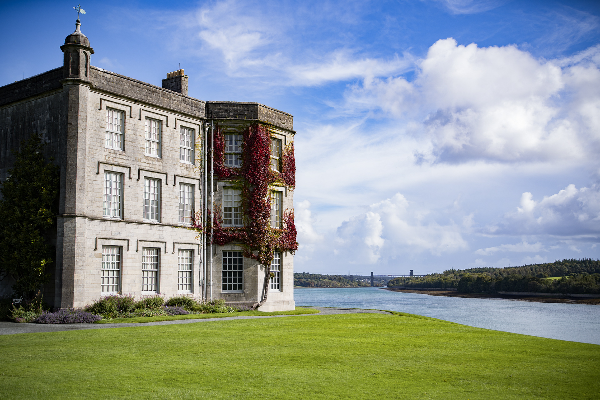 National Trust Plas Newydd hosted a variety of performances called "Peacocks, Parrots & Ping-Pong"