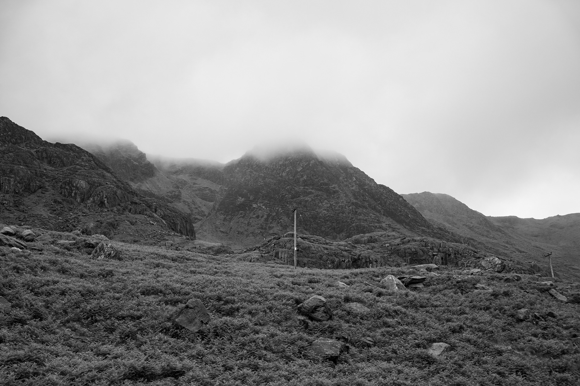 Pylons, Nant Peris