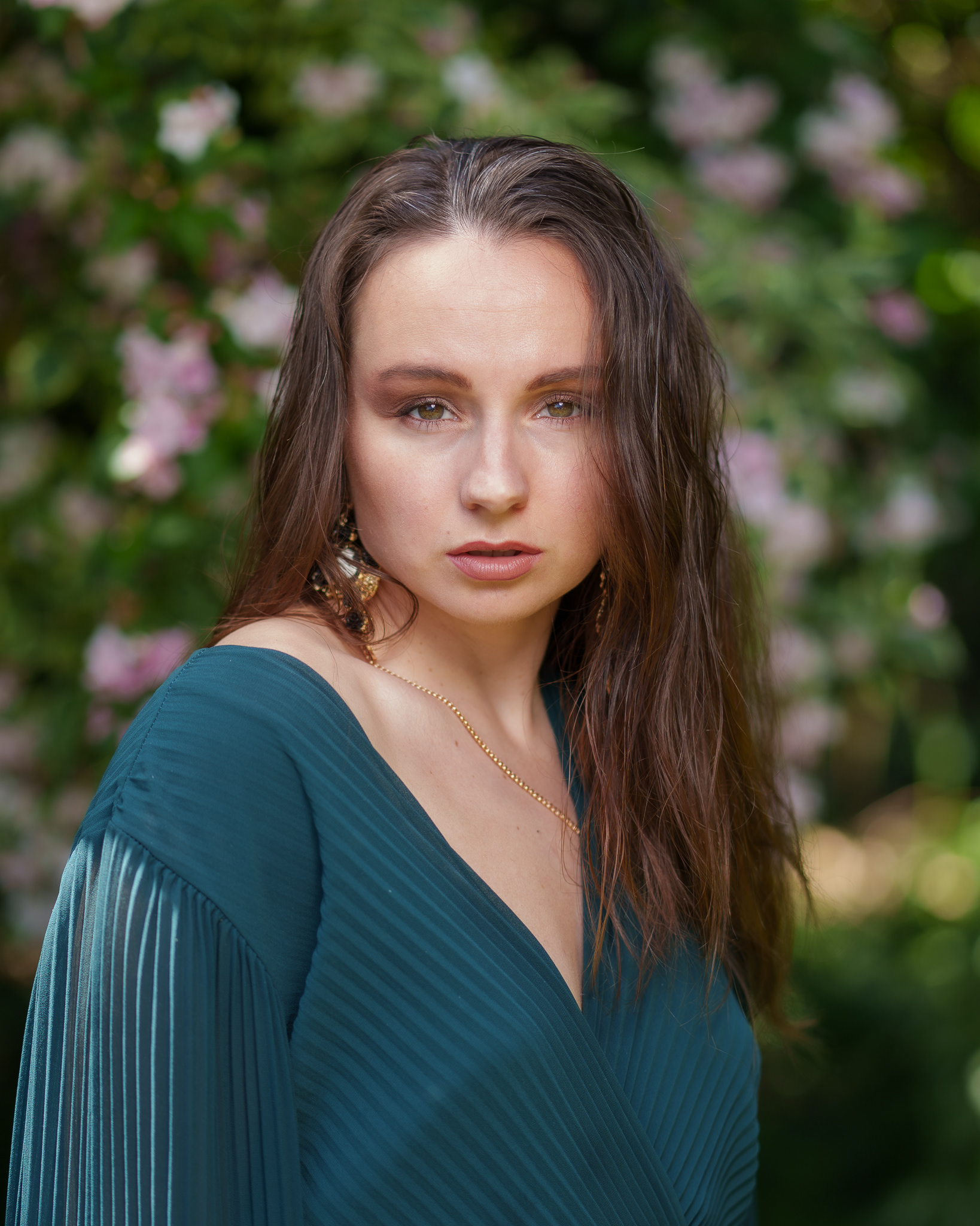 Outdoor portrait of Kseniia Fedorovykh