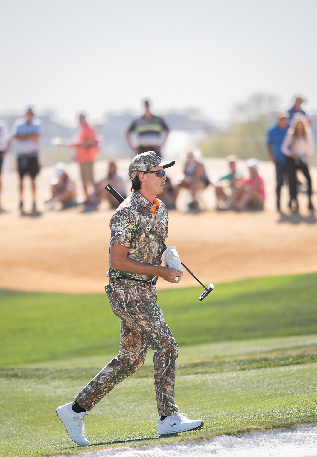 RickRickie Fowler walks up to the green while wearing the Puma/Realtree collaboration during round one of the Waste Management Phoenix Open at TPC Scottsdale on Thursday, February 6, 2025 in Scottsdale, Arizona. ie Fowler walks up to the green while wearing the Puma/Realtree collaboration during round one of the Waste Management Phoenix Open at TPC Scottsdale on Thursday, February 6, 2024 in Scottsdale, Arizona. 