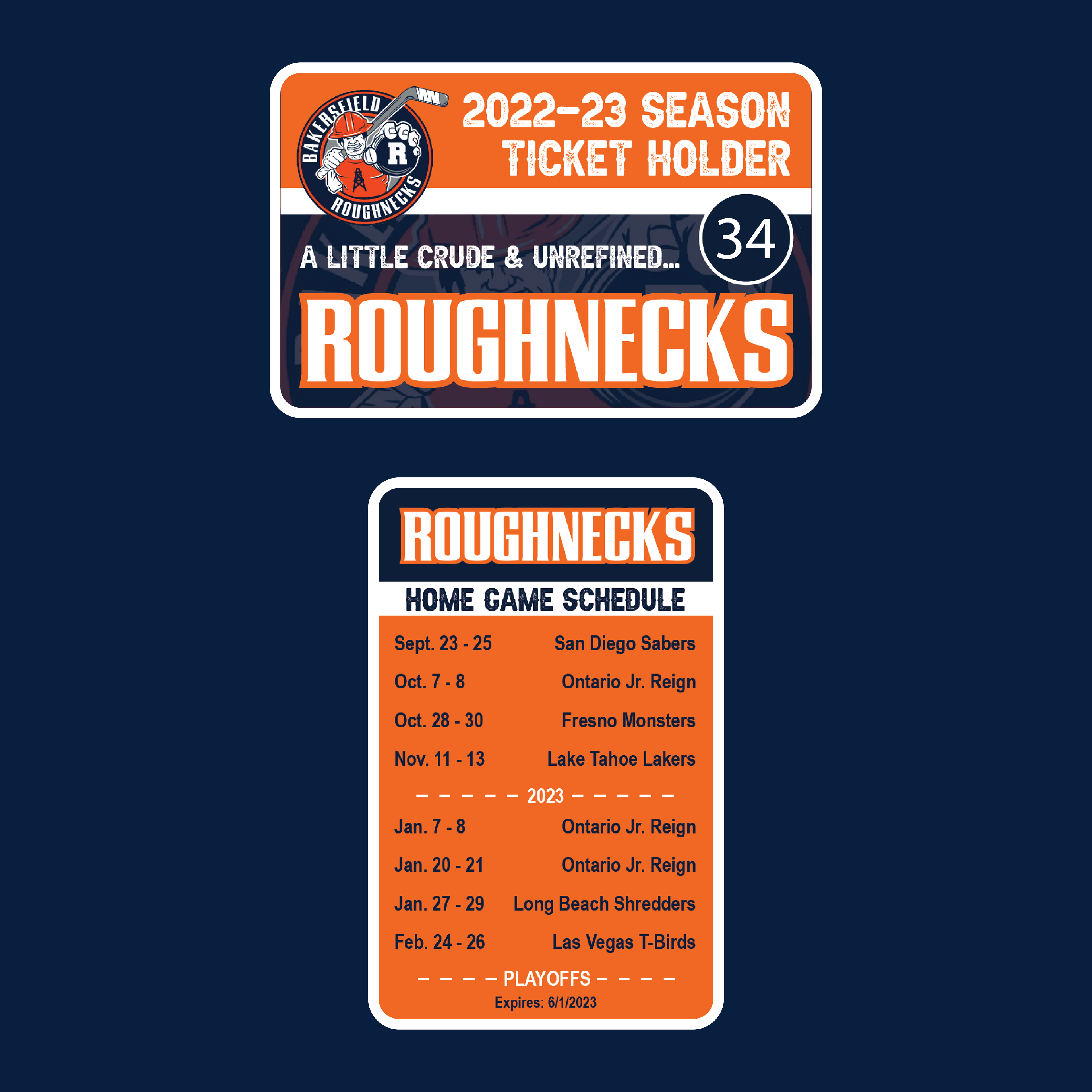 Season Ticket Holder Card