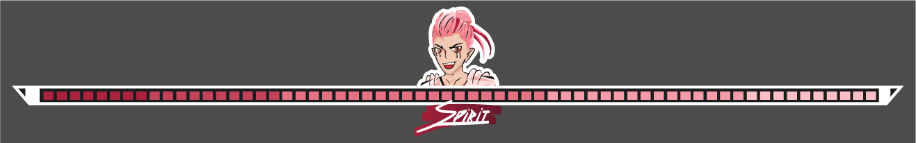 The base drawing for this vector art piece of the character was done by Lo, one of team members.