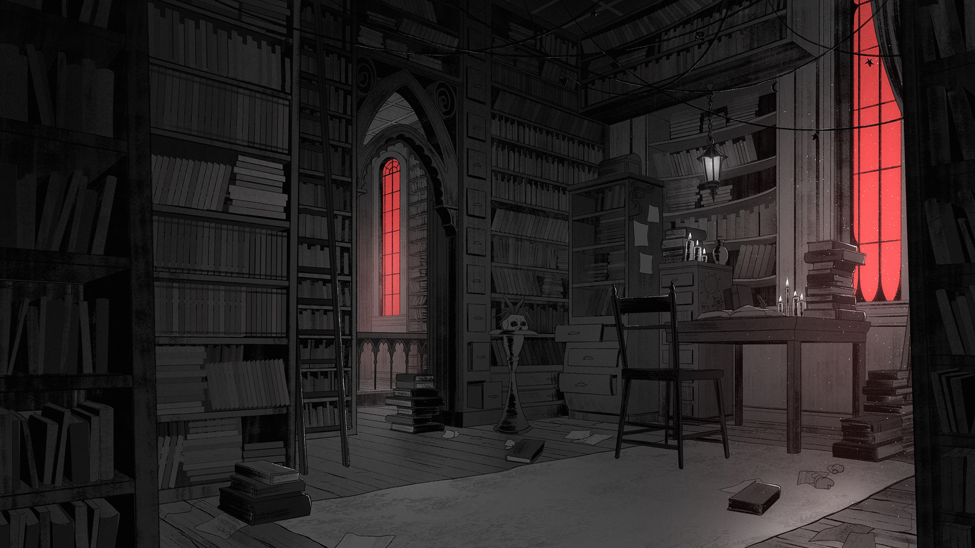 BG Art for personal project Dicentra