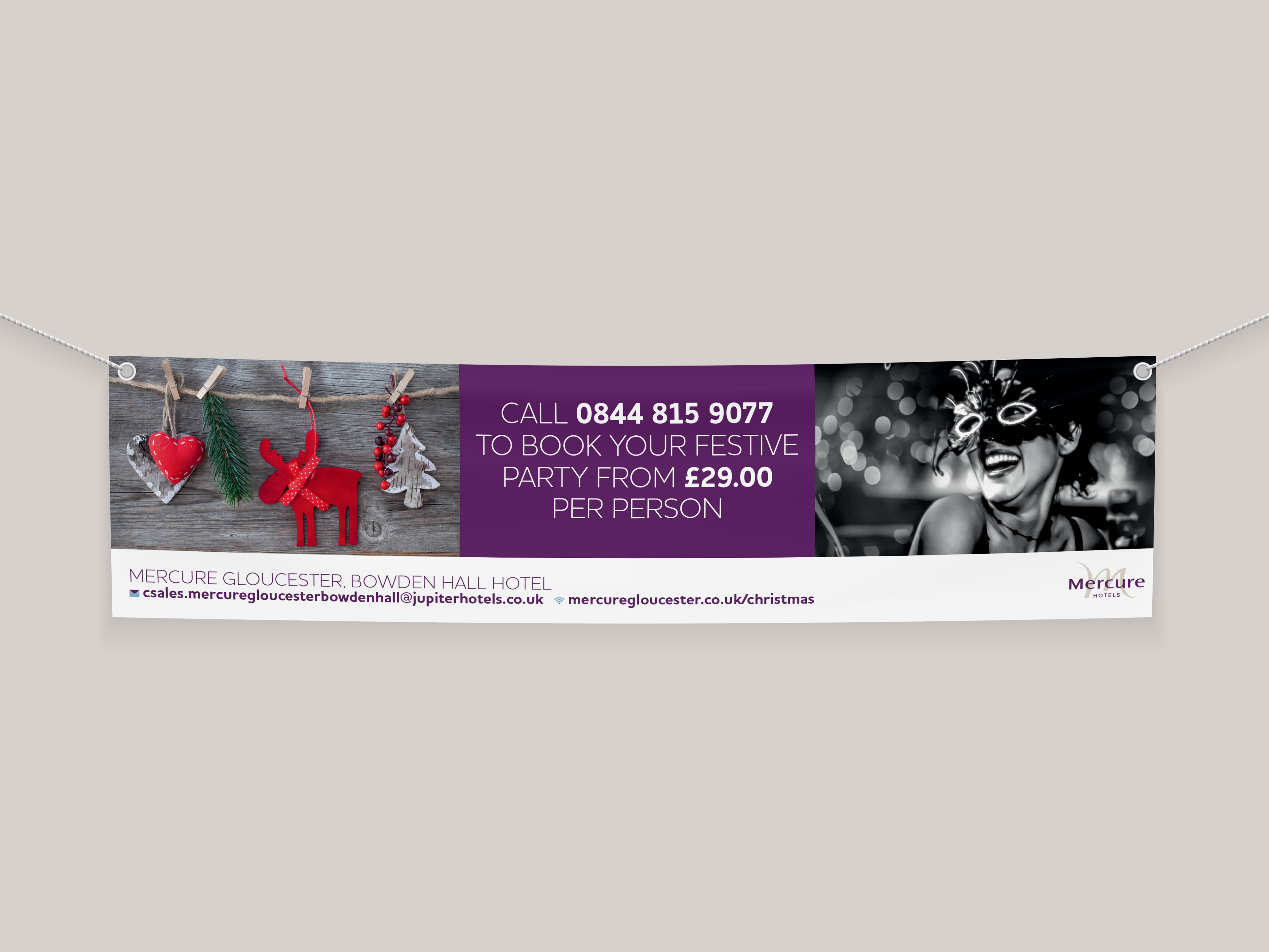 Banner • layout and artwork
