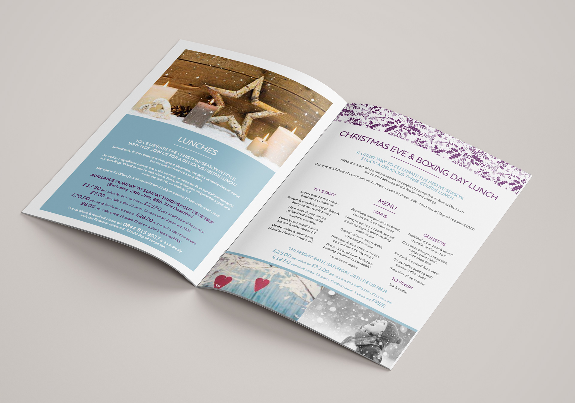 Brochure • layout and artwork
