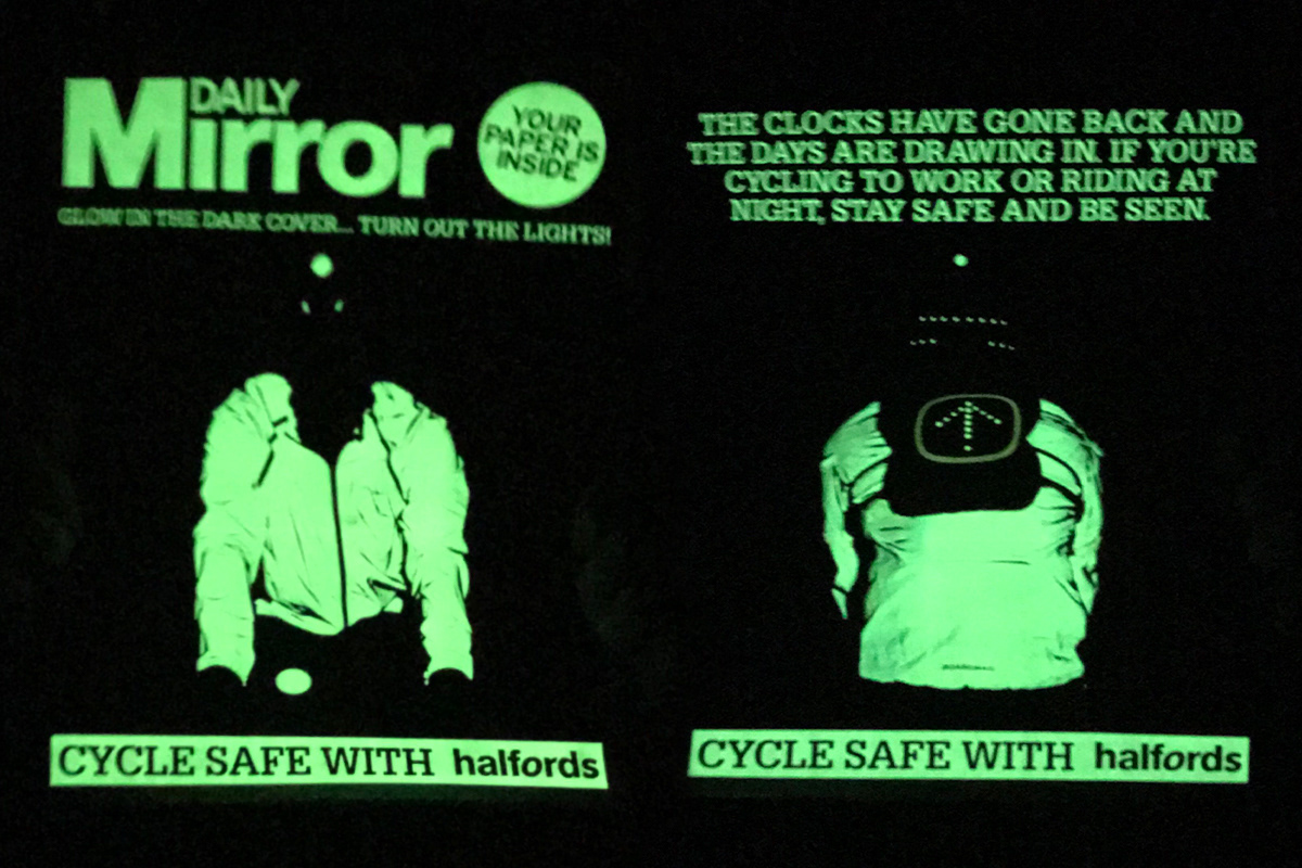 Cover wrap stunt - glow in the dark • design, layout and artwork