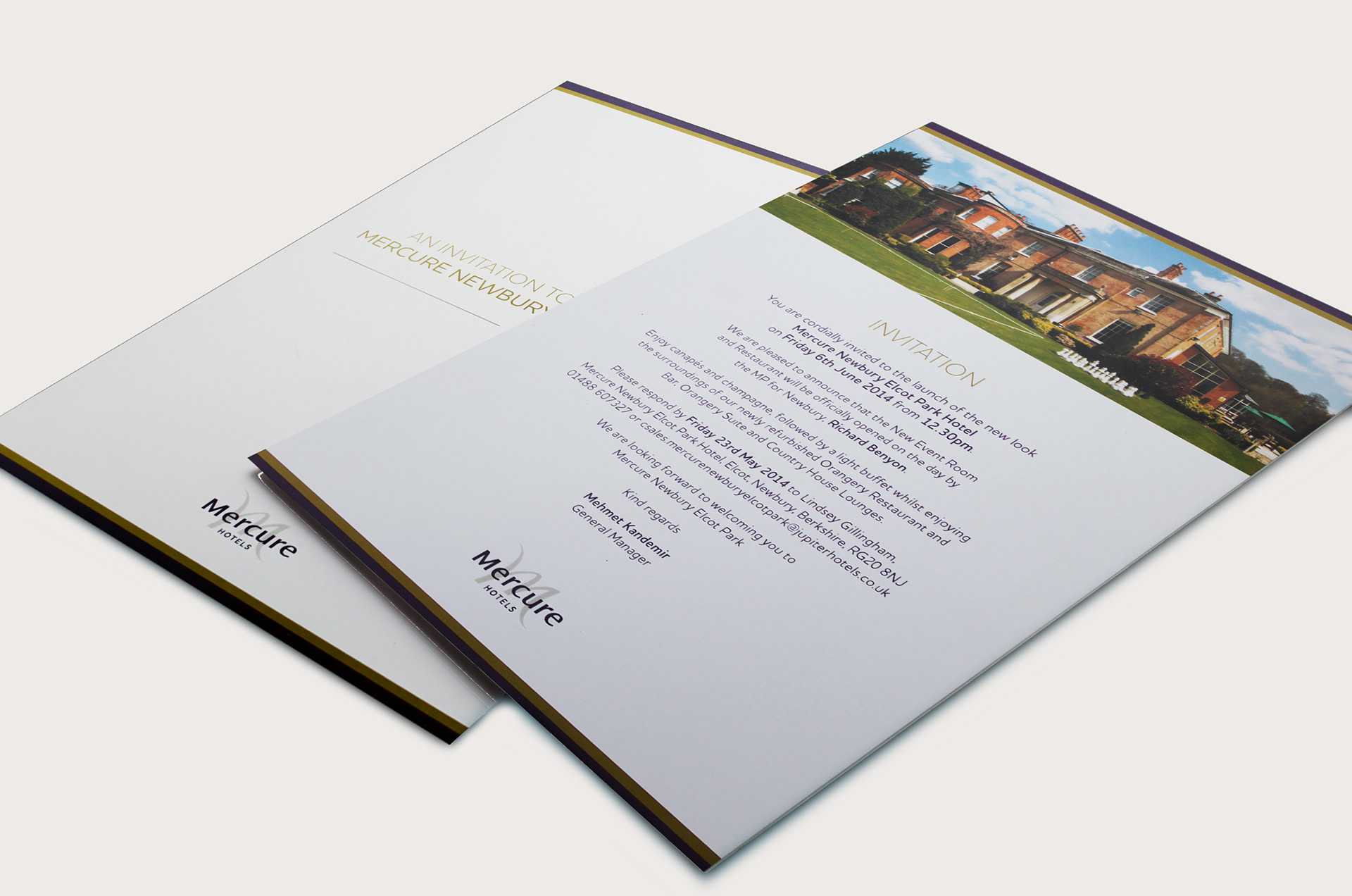Invitation • design, layout and artwork
