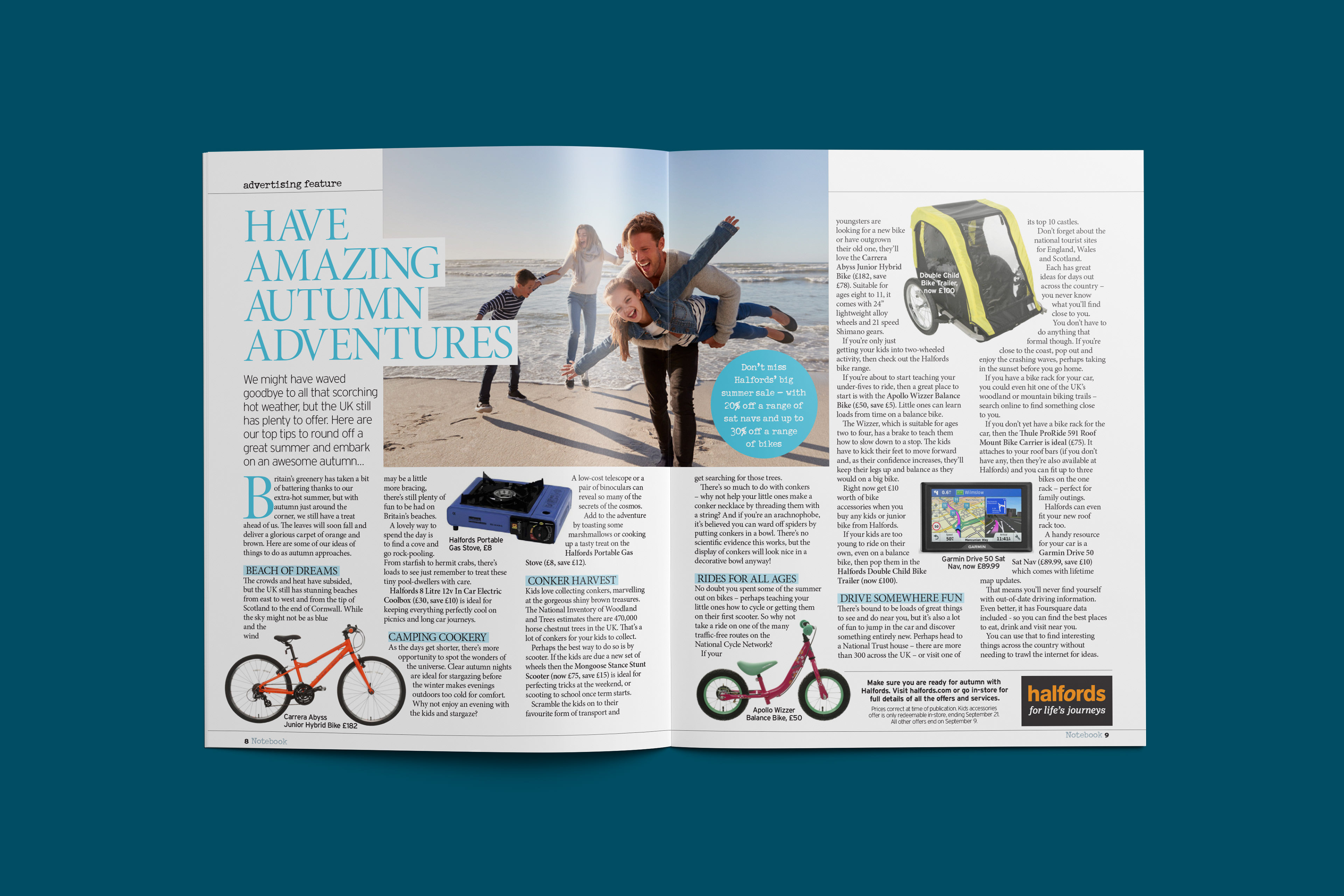 DPS in Notebook magazine • layout and artwork