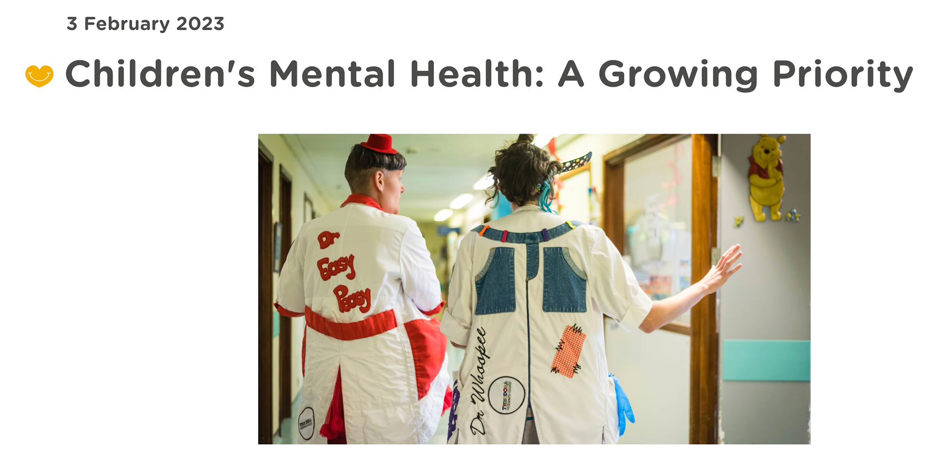 Theodora's Children Health (U.K.), February 2023