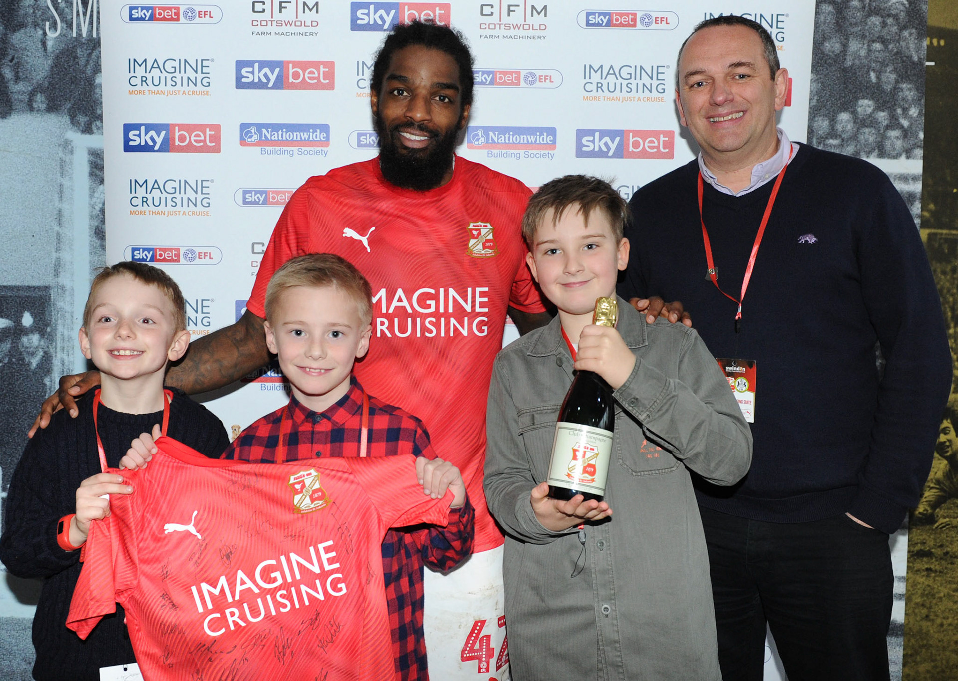 during the Sky Bet League 2 match between  Swindon Town and Forest Green Rovers at The County Ground , Swindon, England on Saturday 7th of March 2020. Photo by Rob Noyes.