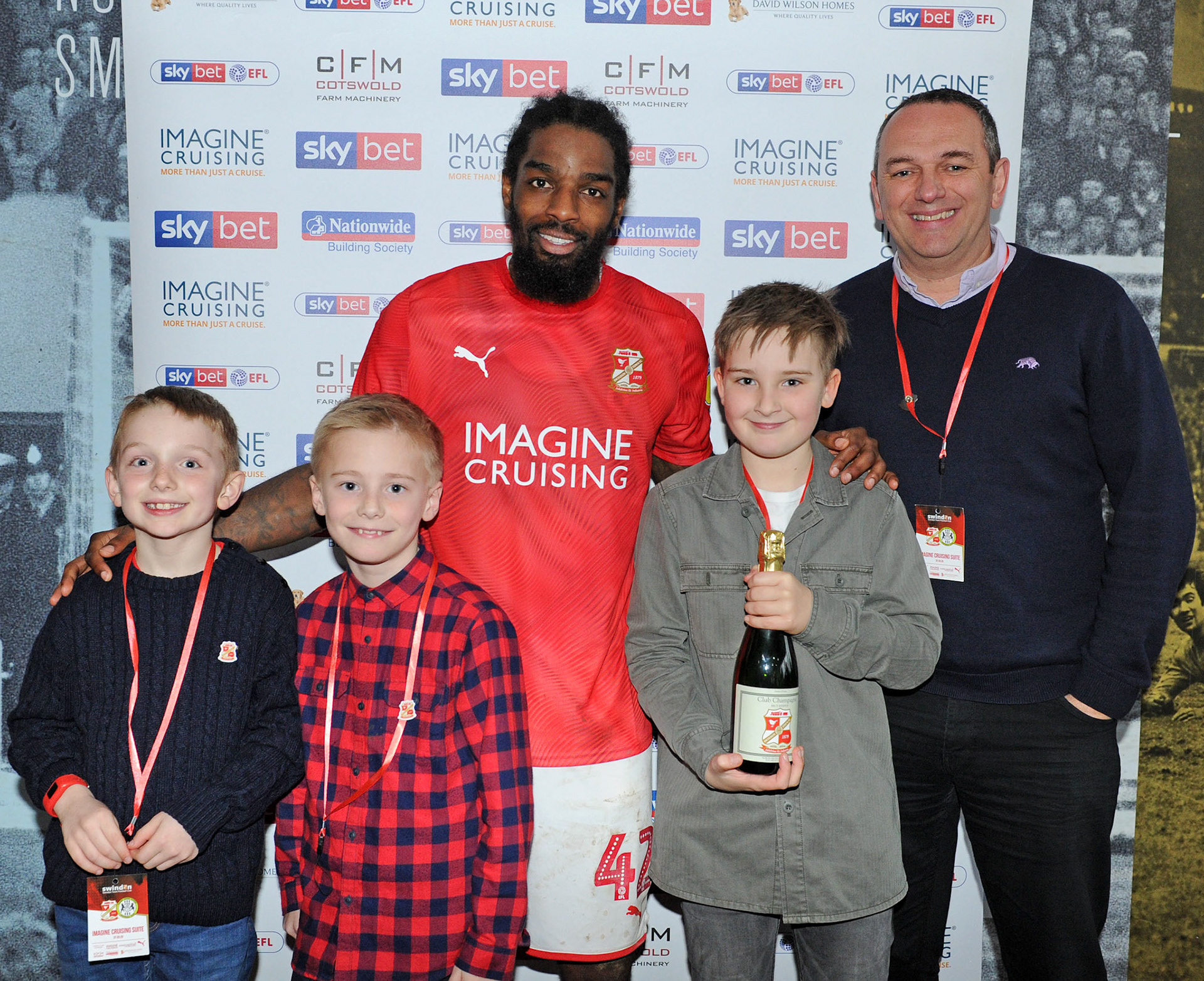 during the Sky Bet League 2 match between  Swindon Town and Forest Green Rovers at The County Ground , Swindon, England on Saturday 7th of March 2020. Photo by Rob Noyes.