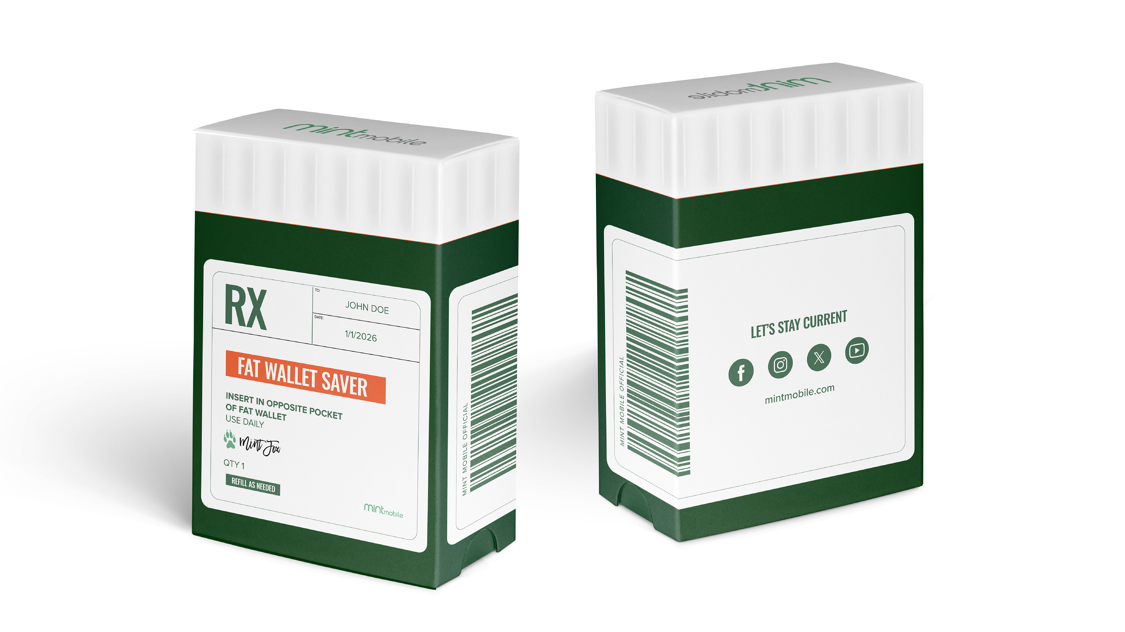 Fat Wallet Custom Mailer Packaging