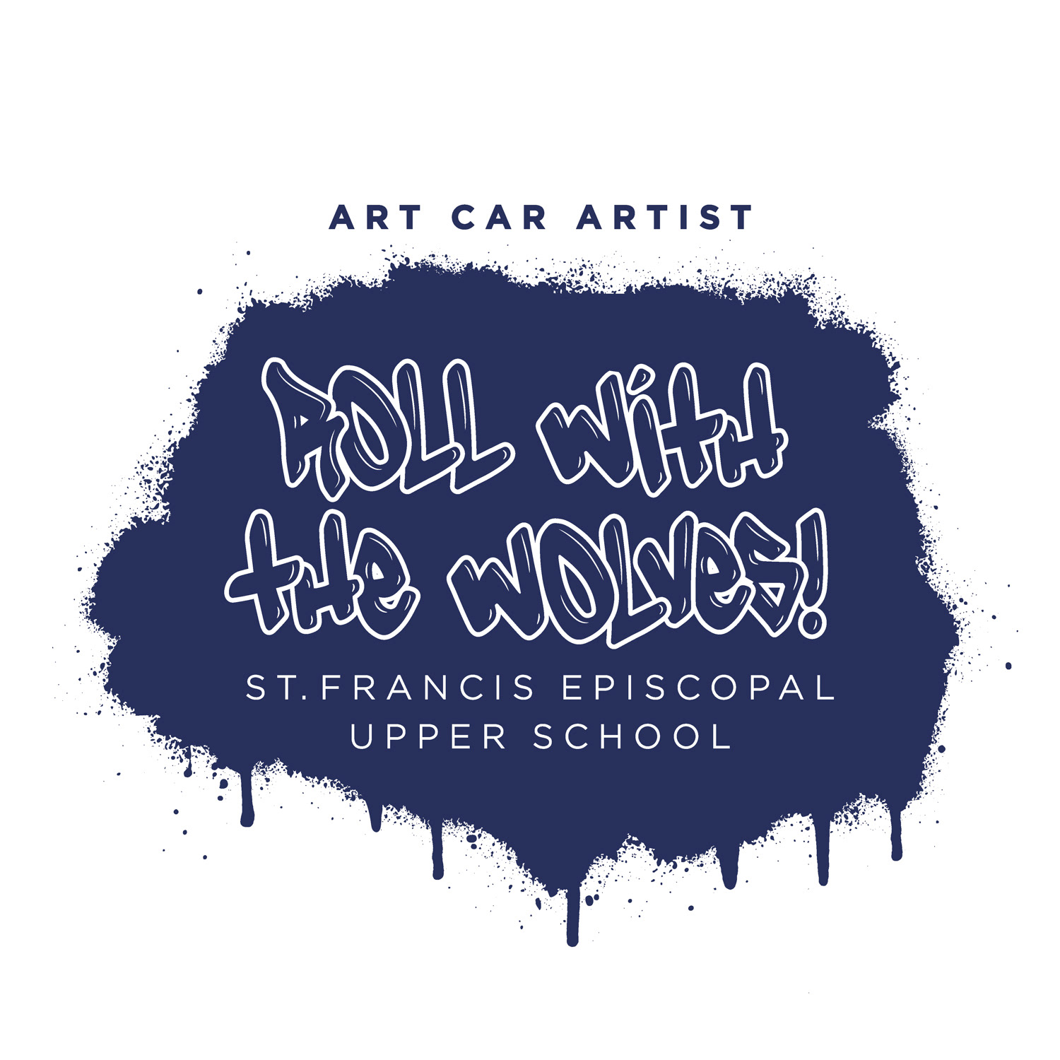 T-shirt design for Upper School art students