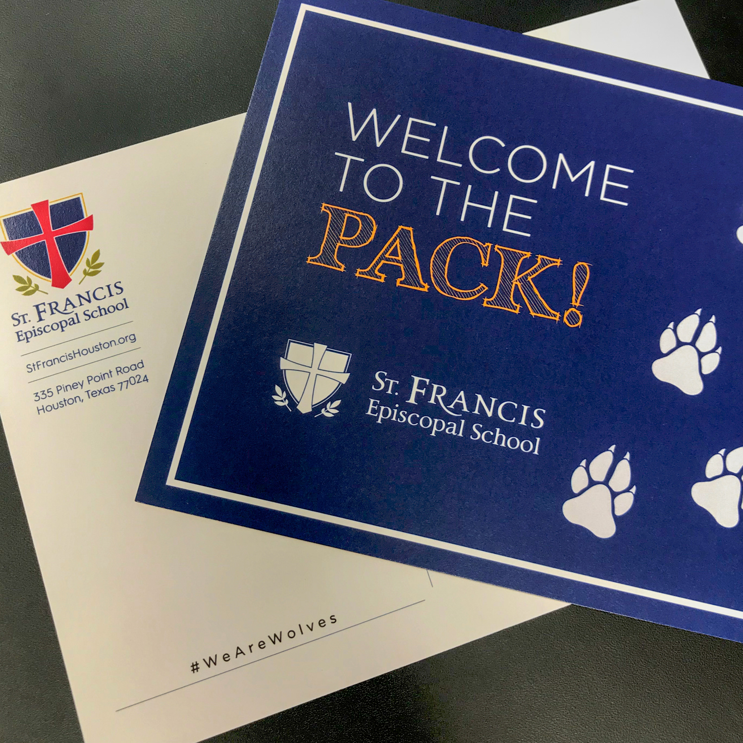Postcards design for teachers to mail students