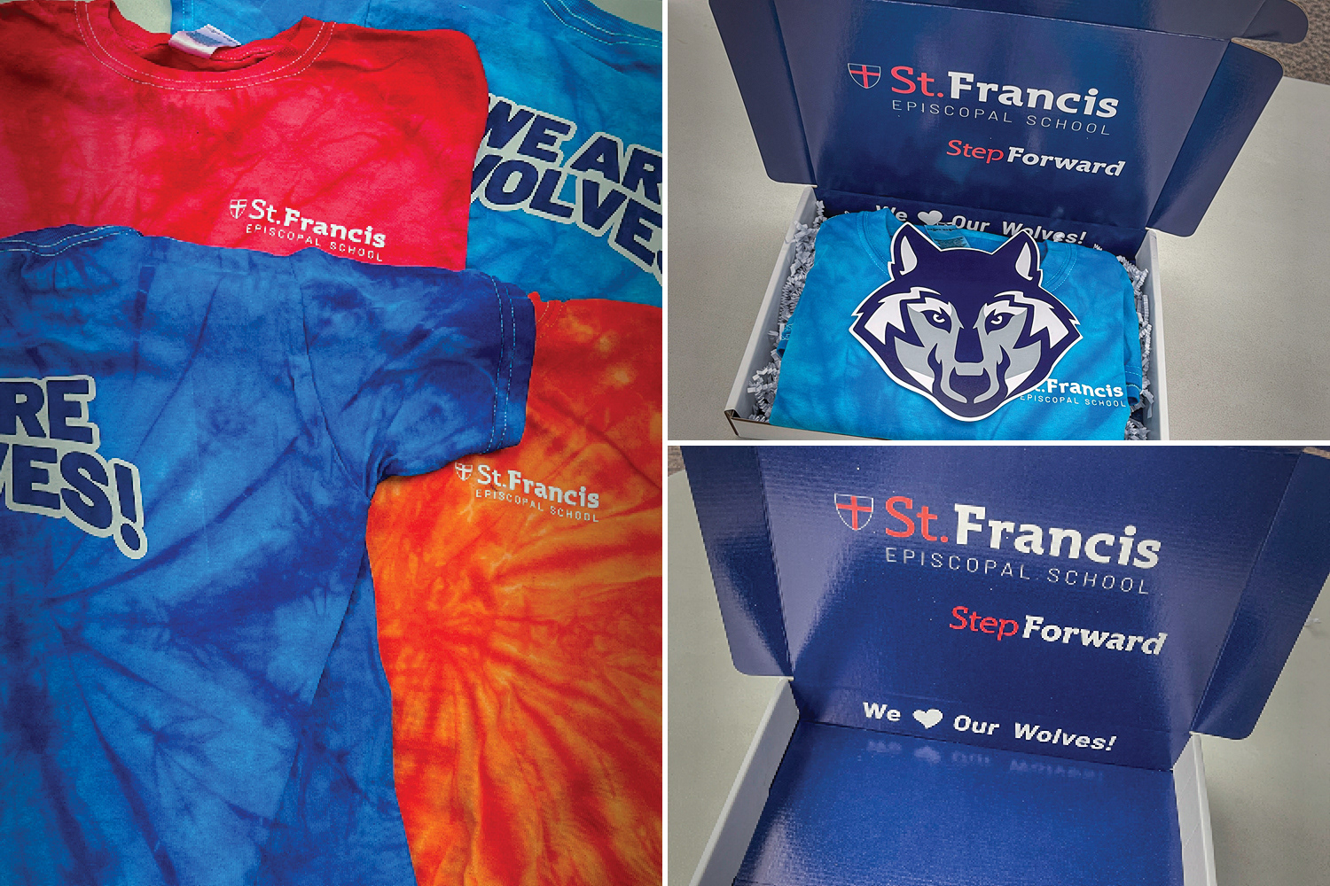 Shirts given during re-enrollment