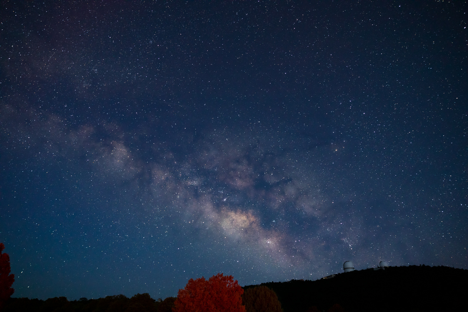Milky Way, Fort Davis, TX, July 9, 2021, 10:12 PM