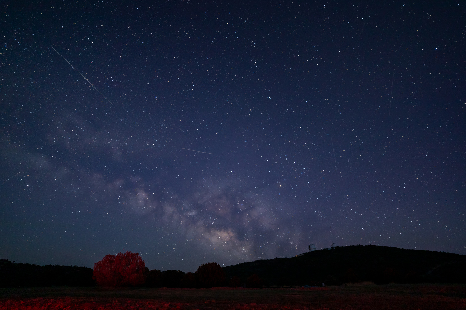 Milky Way, Fort Davis, TX, June 30, 2022, 10:14 PM