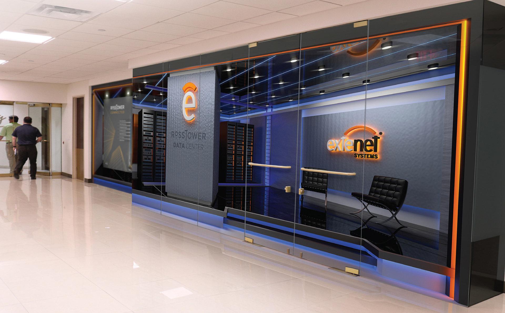 3D Window Display Print Mockup