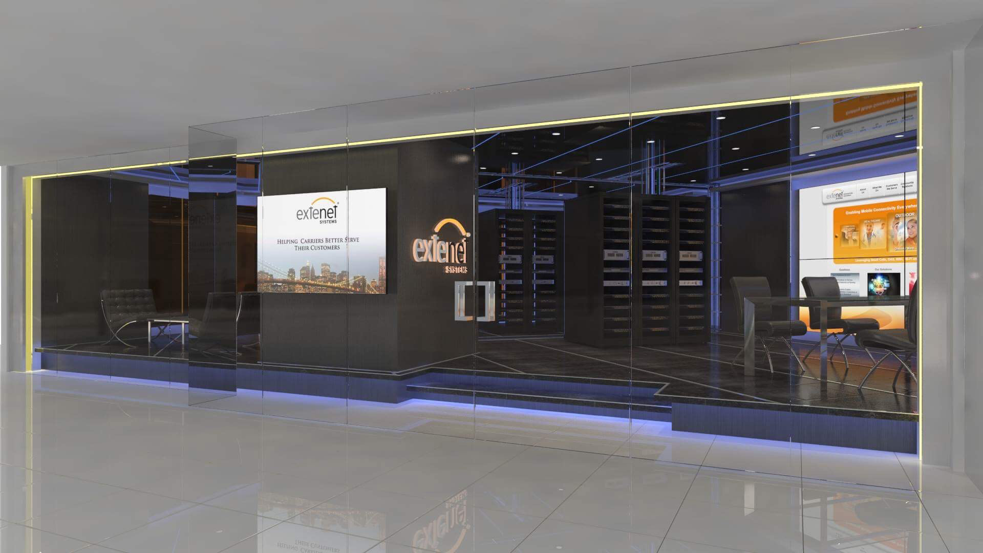 3D Window Display Concept Render