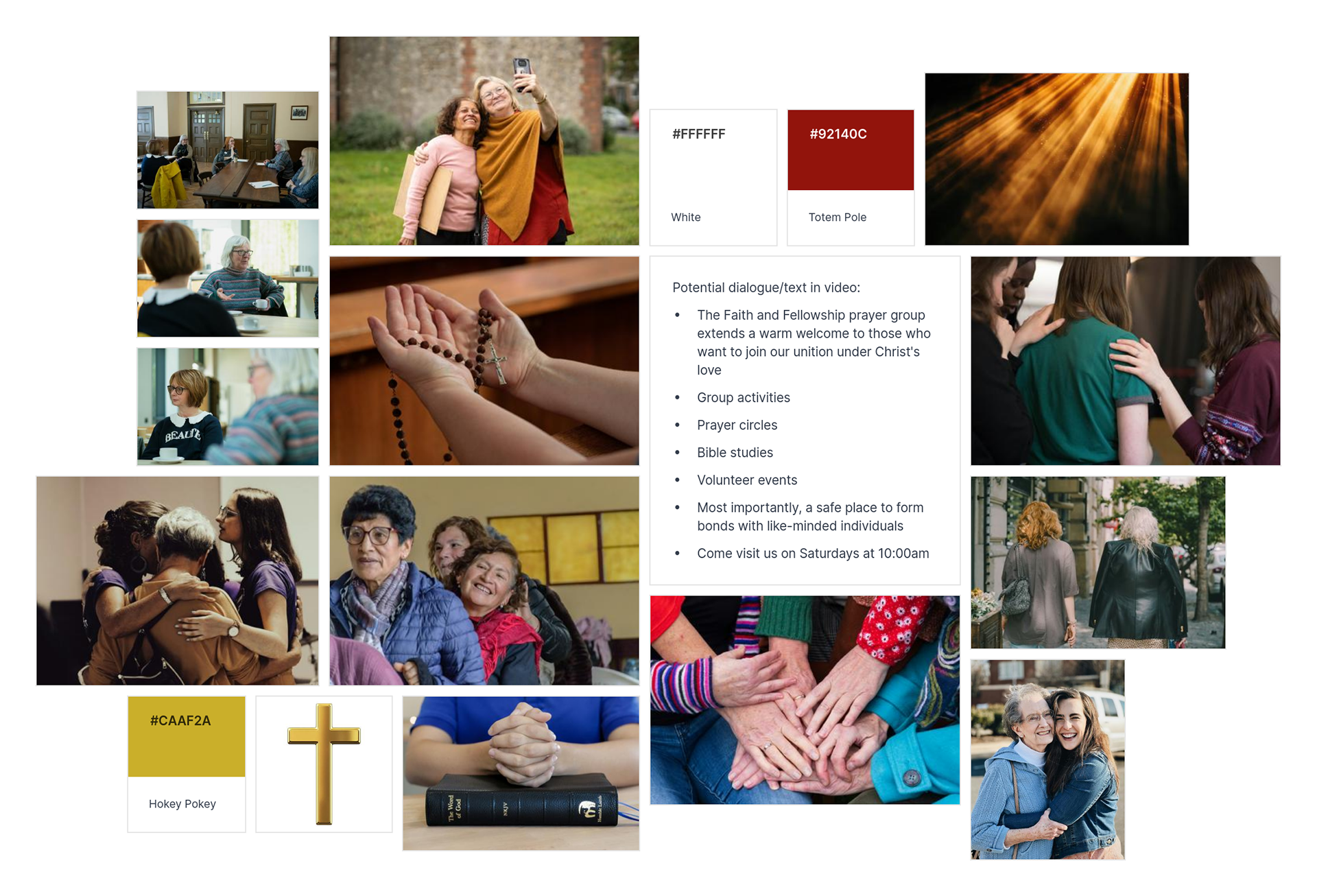 Project moodboard