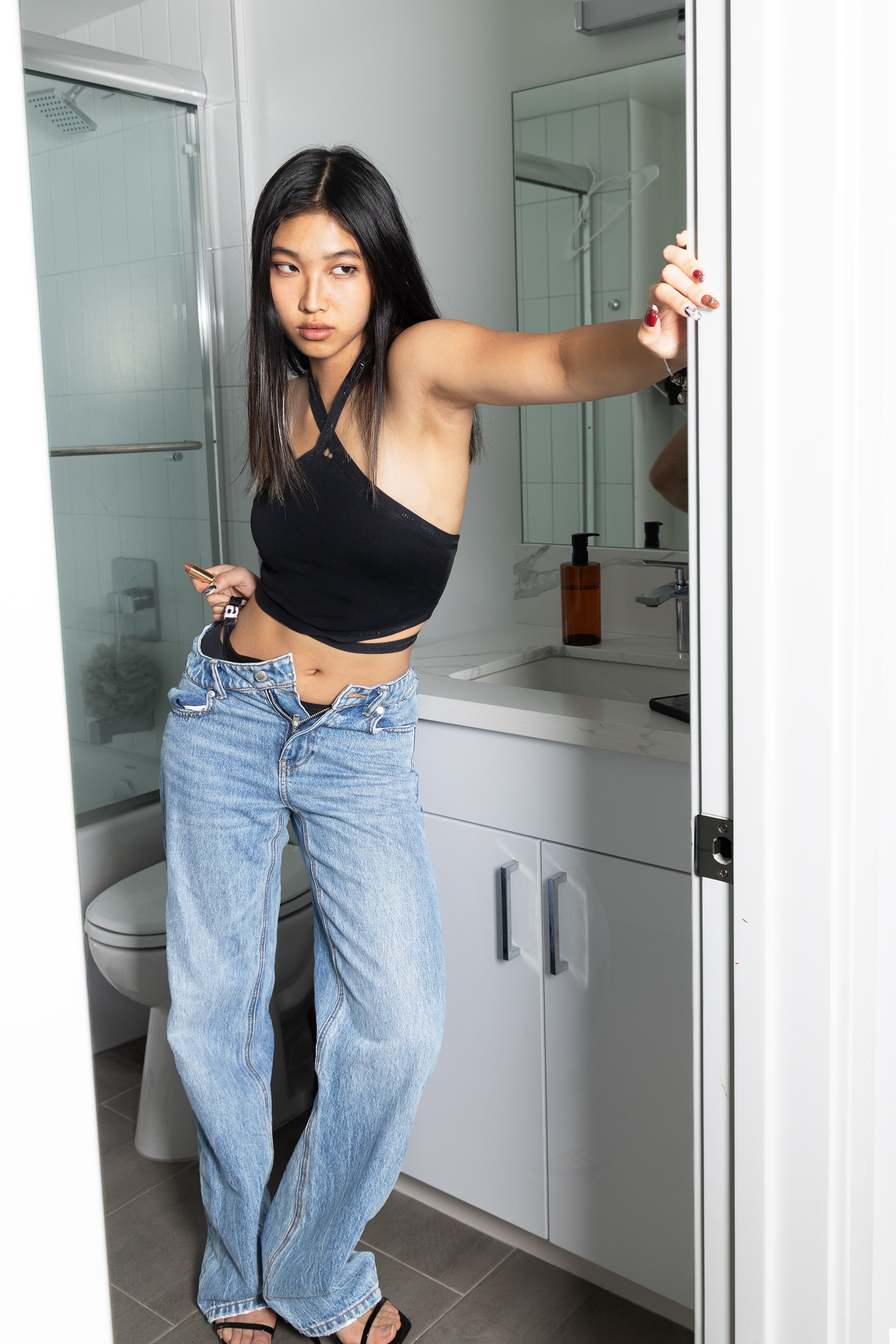 A.Wang Test Campaign - Raw Intimacy in Voyeuristic Luxury