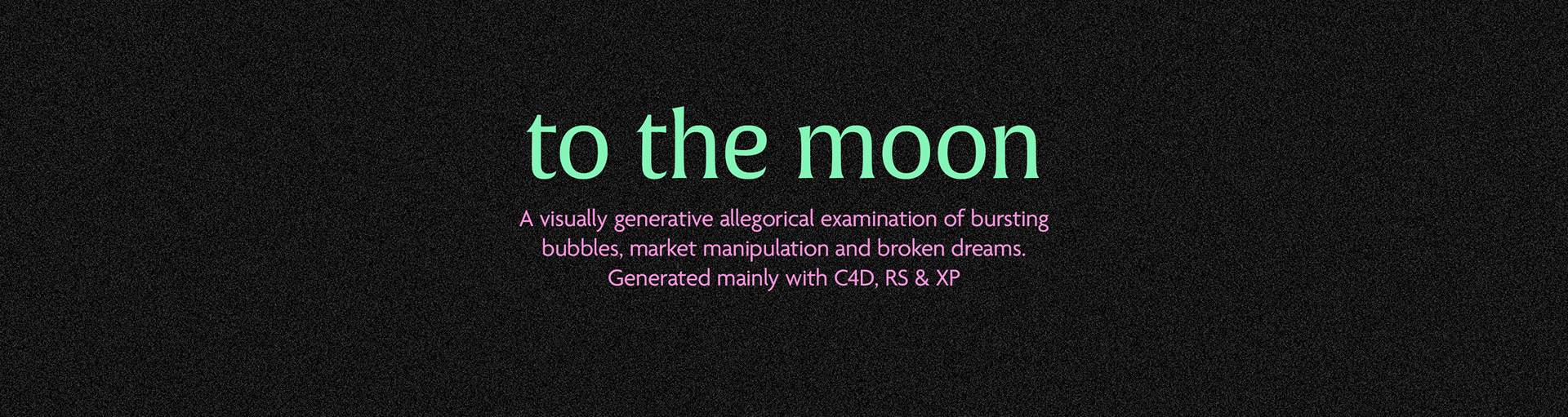 Cinema 4D abstract 3D Design. Cloth Simulation