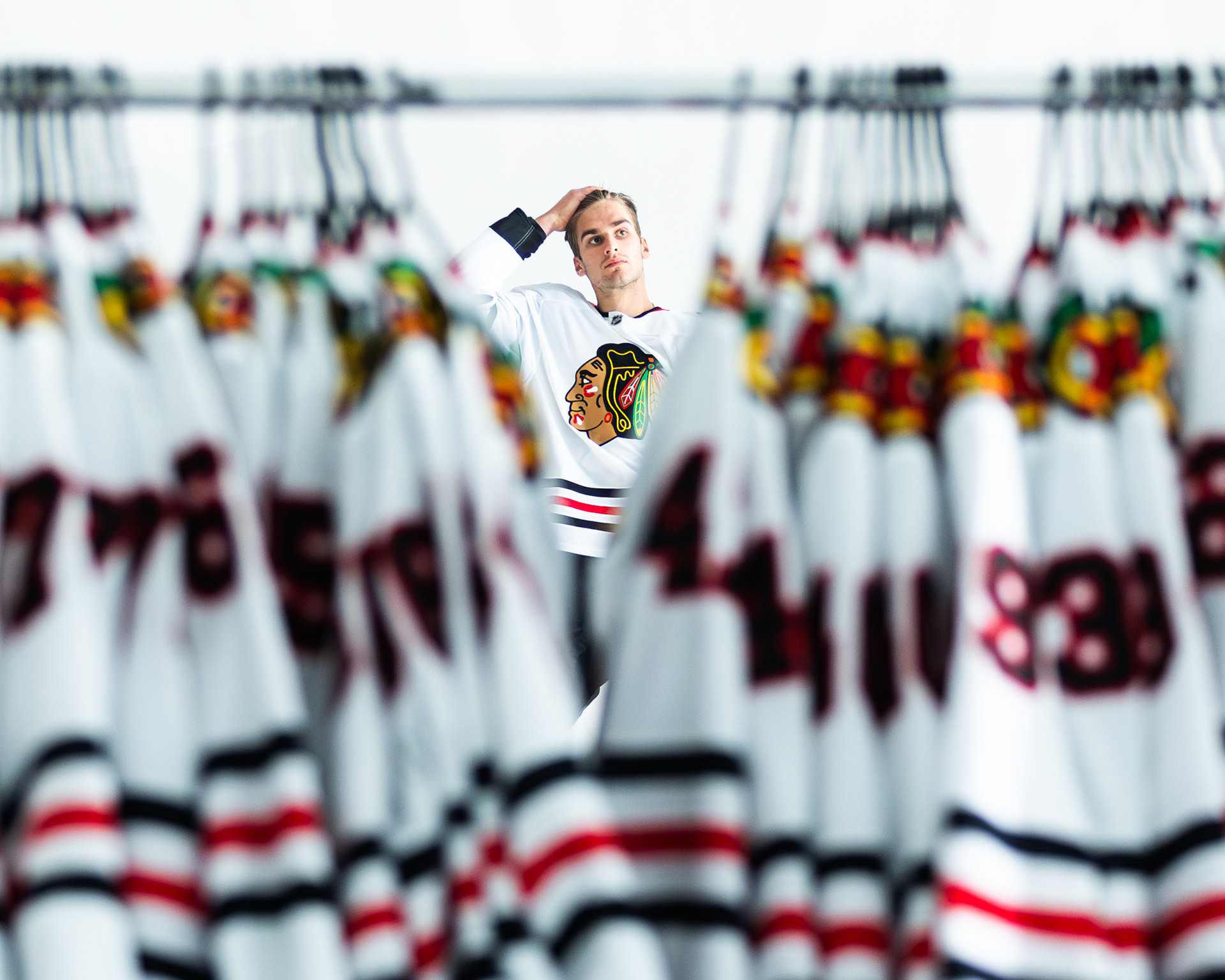 Behind the Scenes - Chicago Blackhawks Content Day