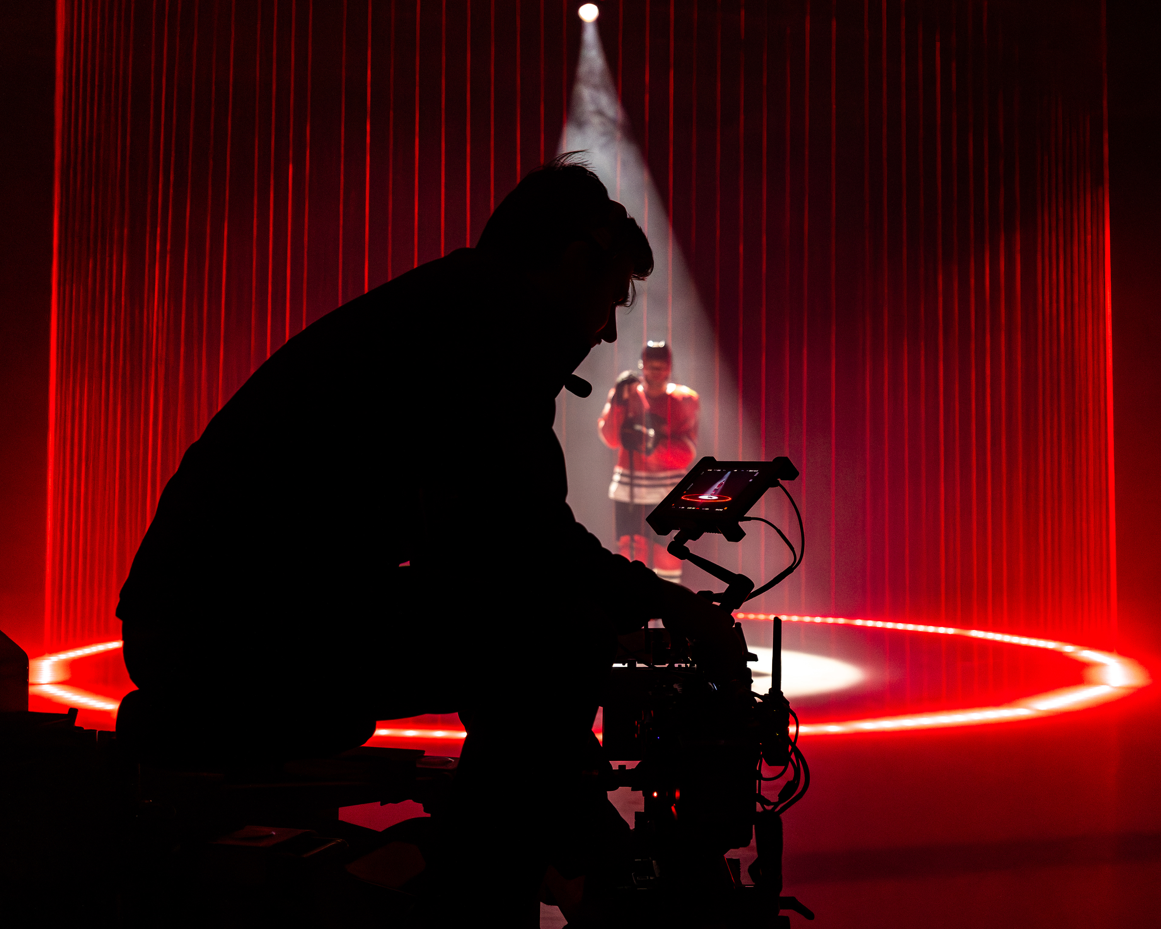 Behind the Scenes - Chicago Blackhawks Content Day