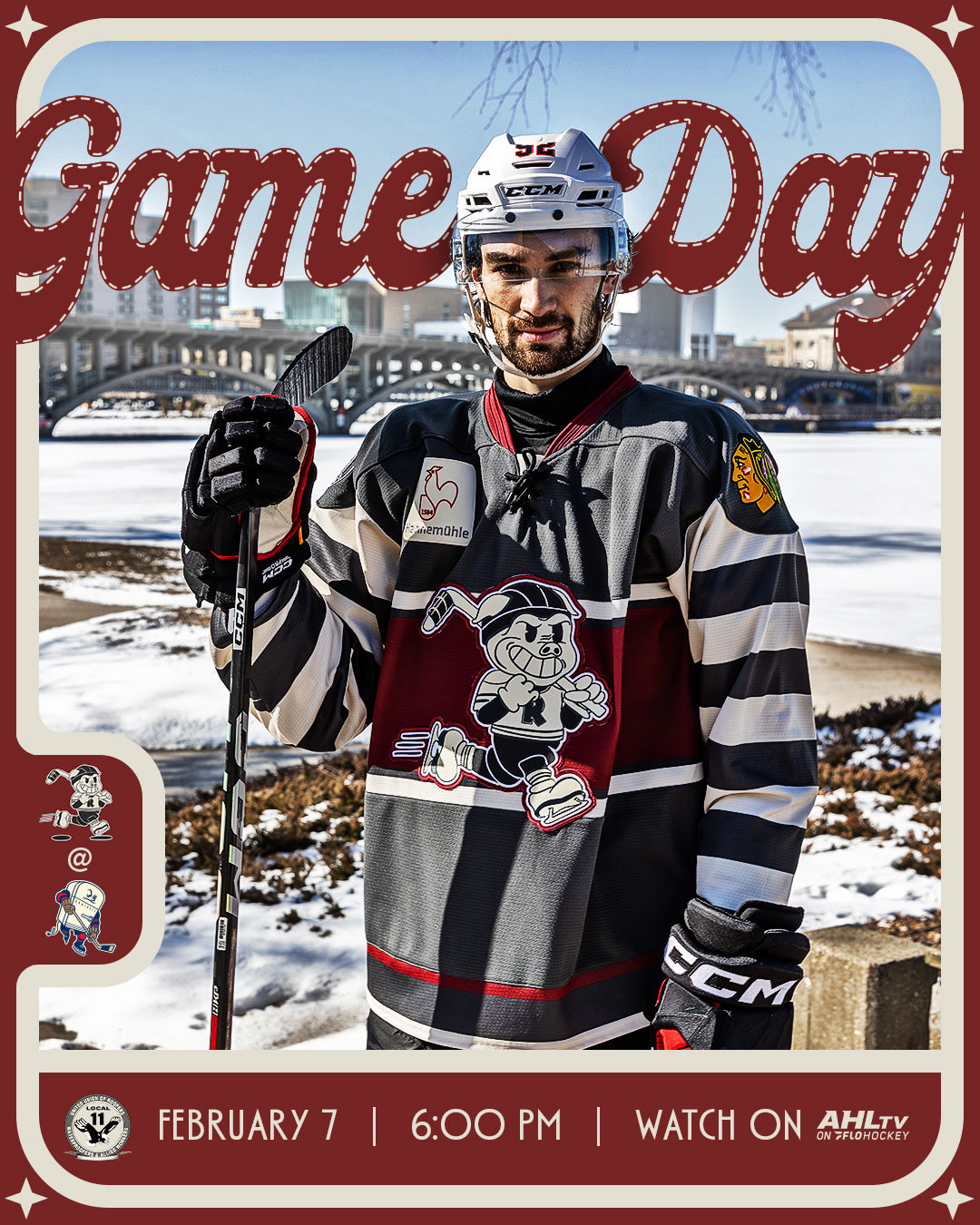 Retro Night - Game Day Graphic