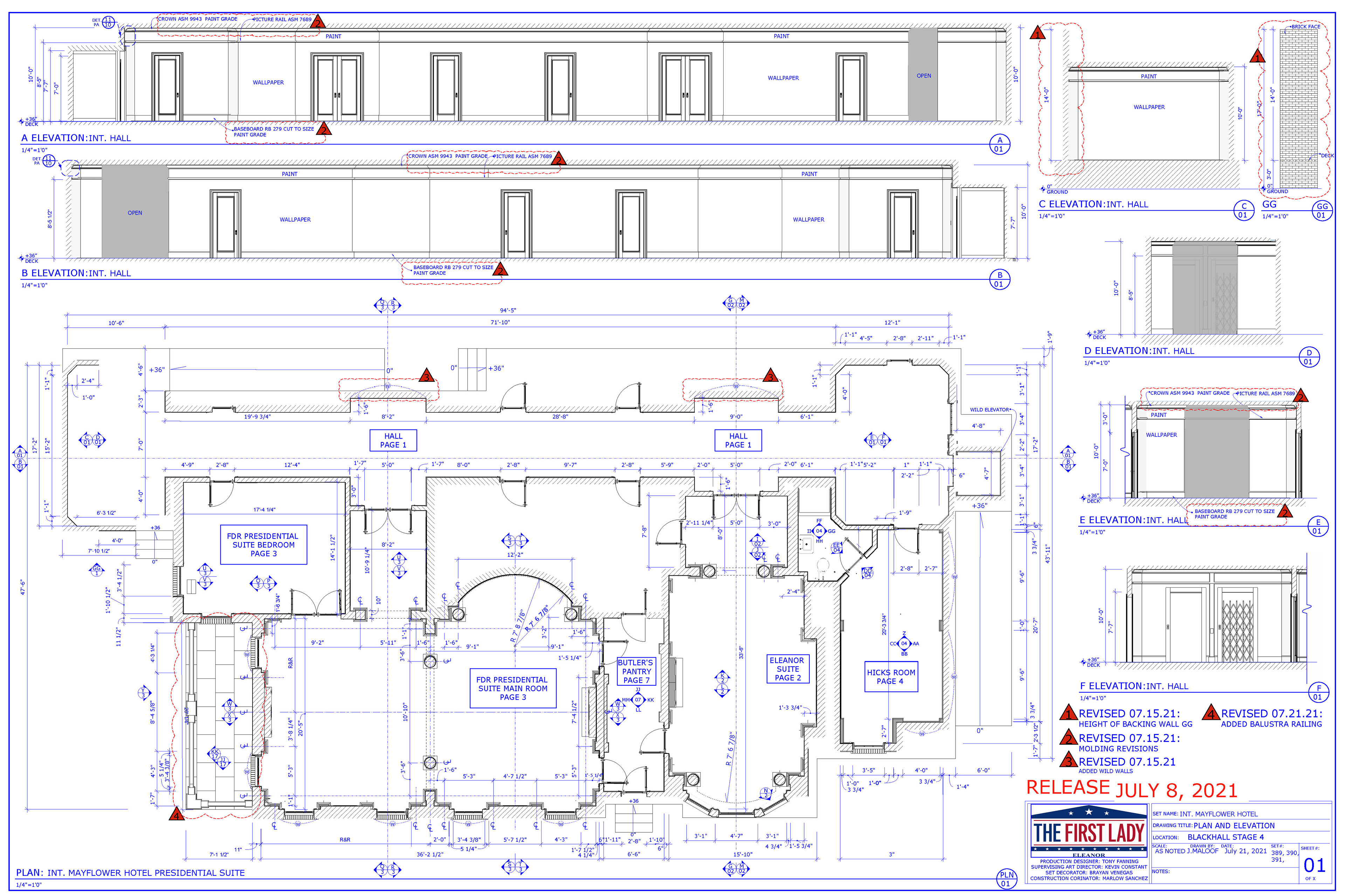 First Ladies- Sketchup&Layout