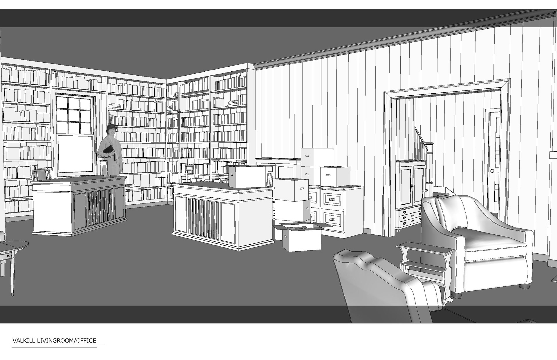 First Ladies- Sketchup