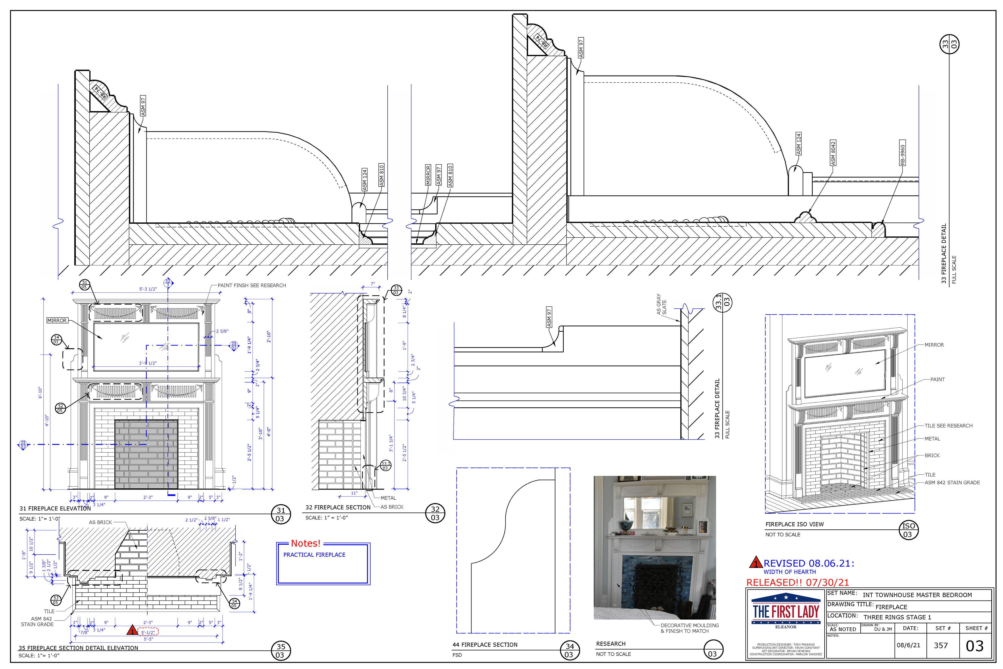 First Ladies- Sketchup&Layout