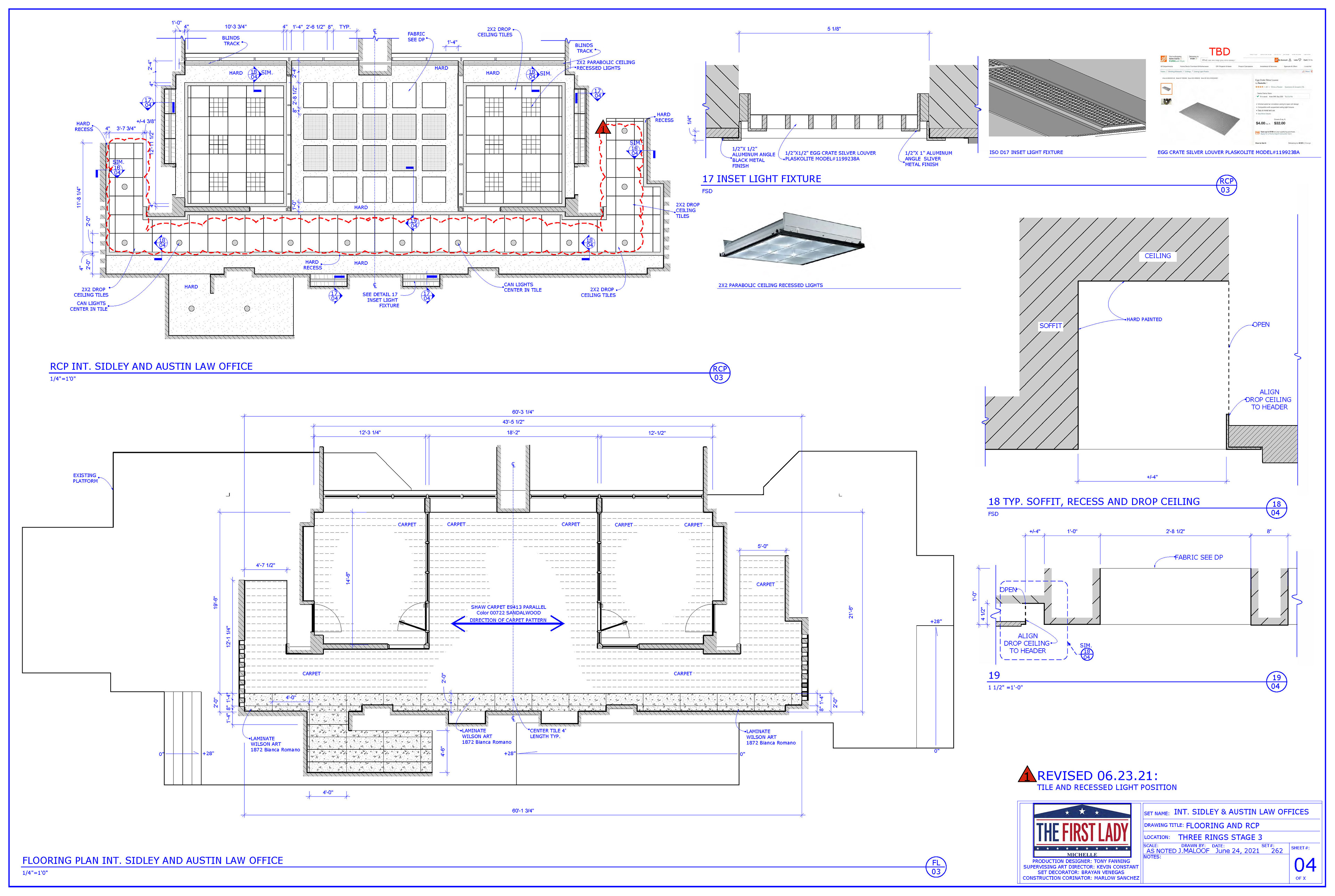 First Ladies- Sketchup&Layout