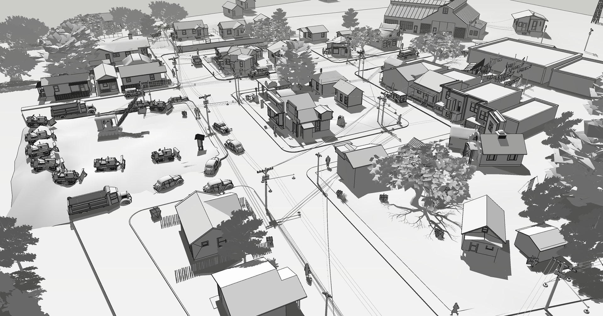 First Ladies- Sketchup fly-through