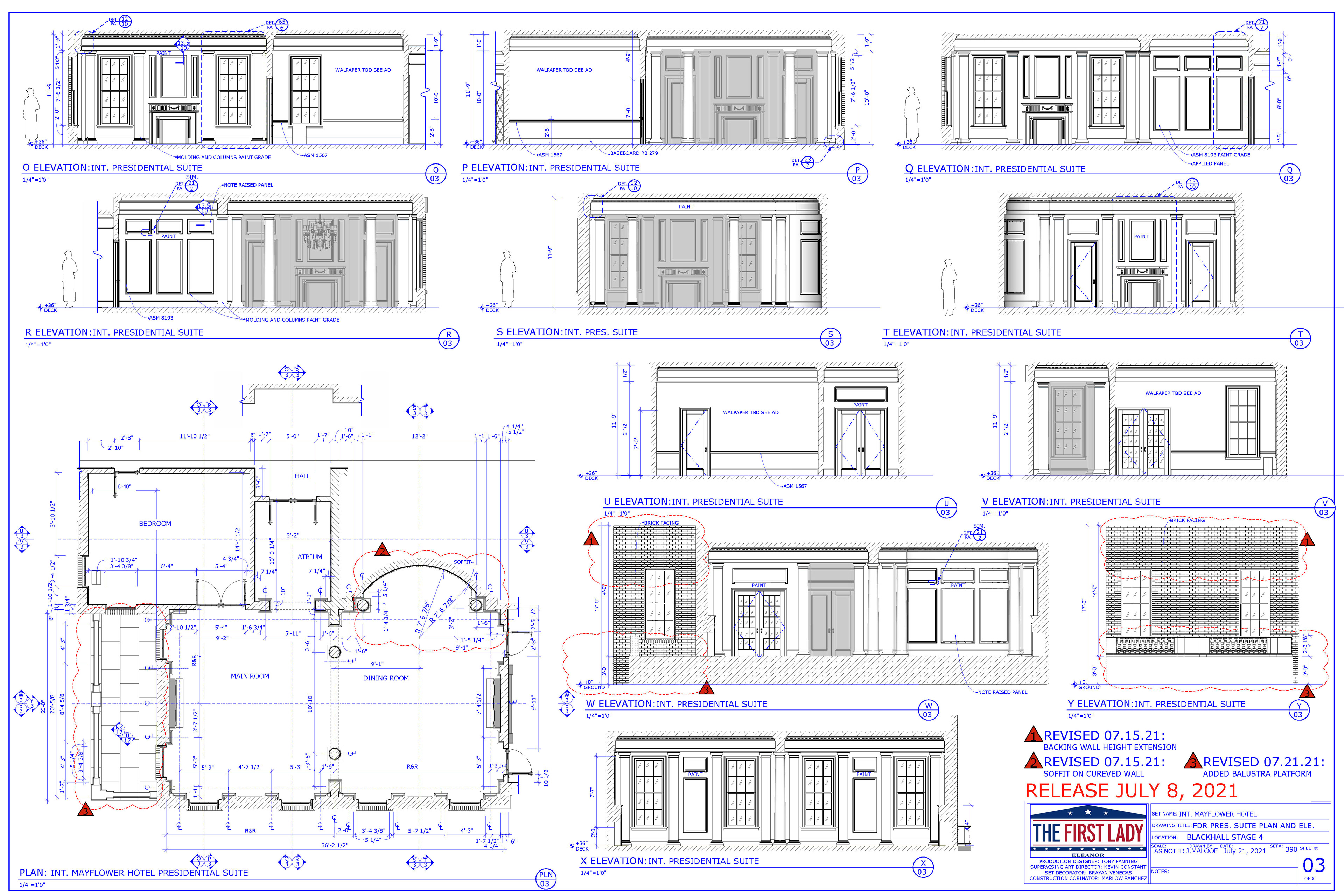 First Ladies- Sketchup&Layout