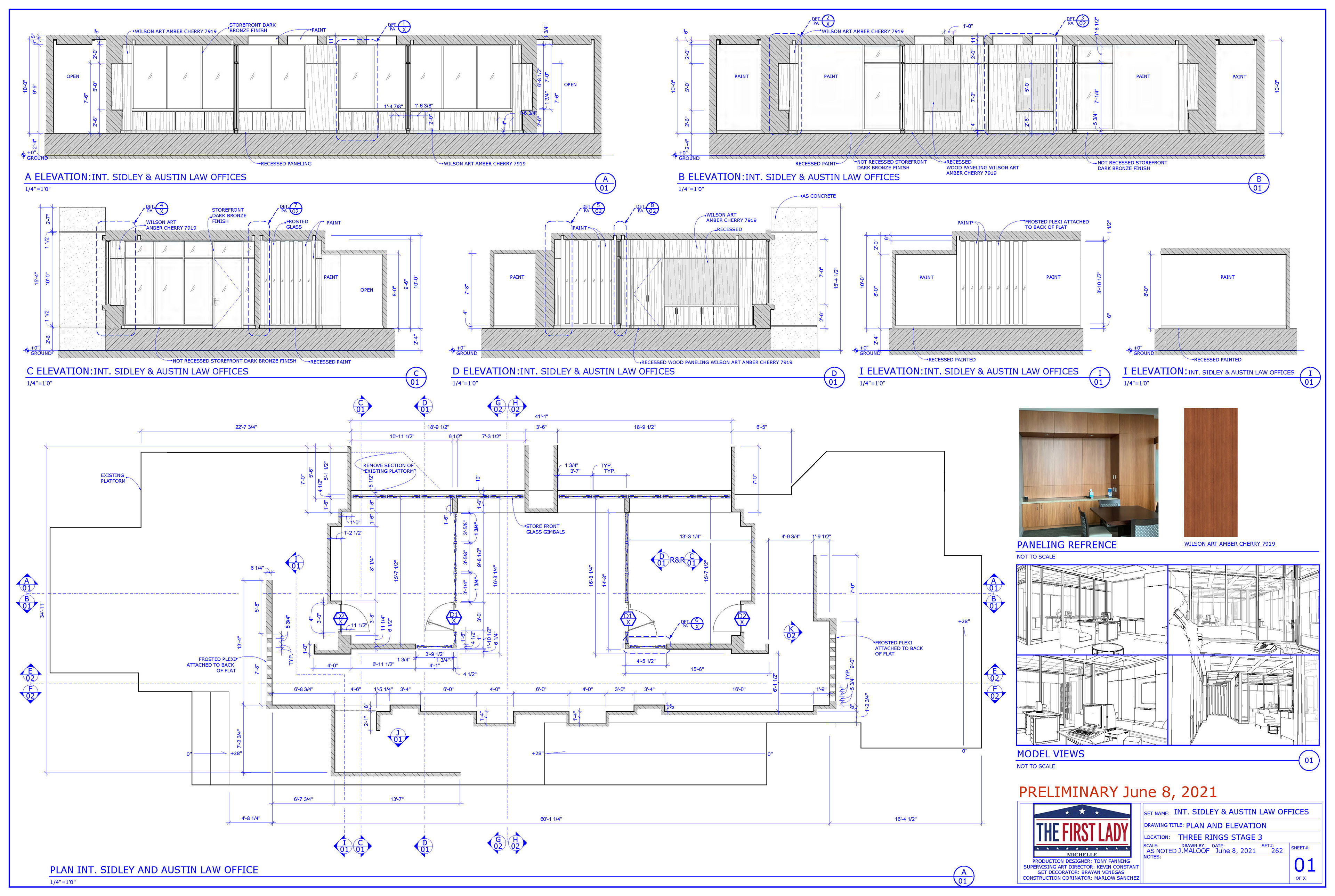 First Ladies- Sketchup&Layout
