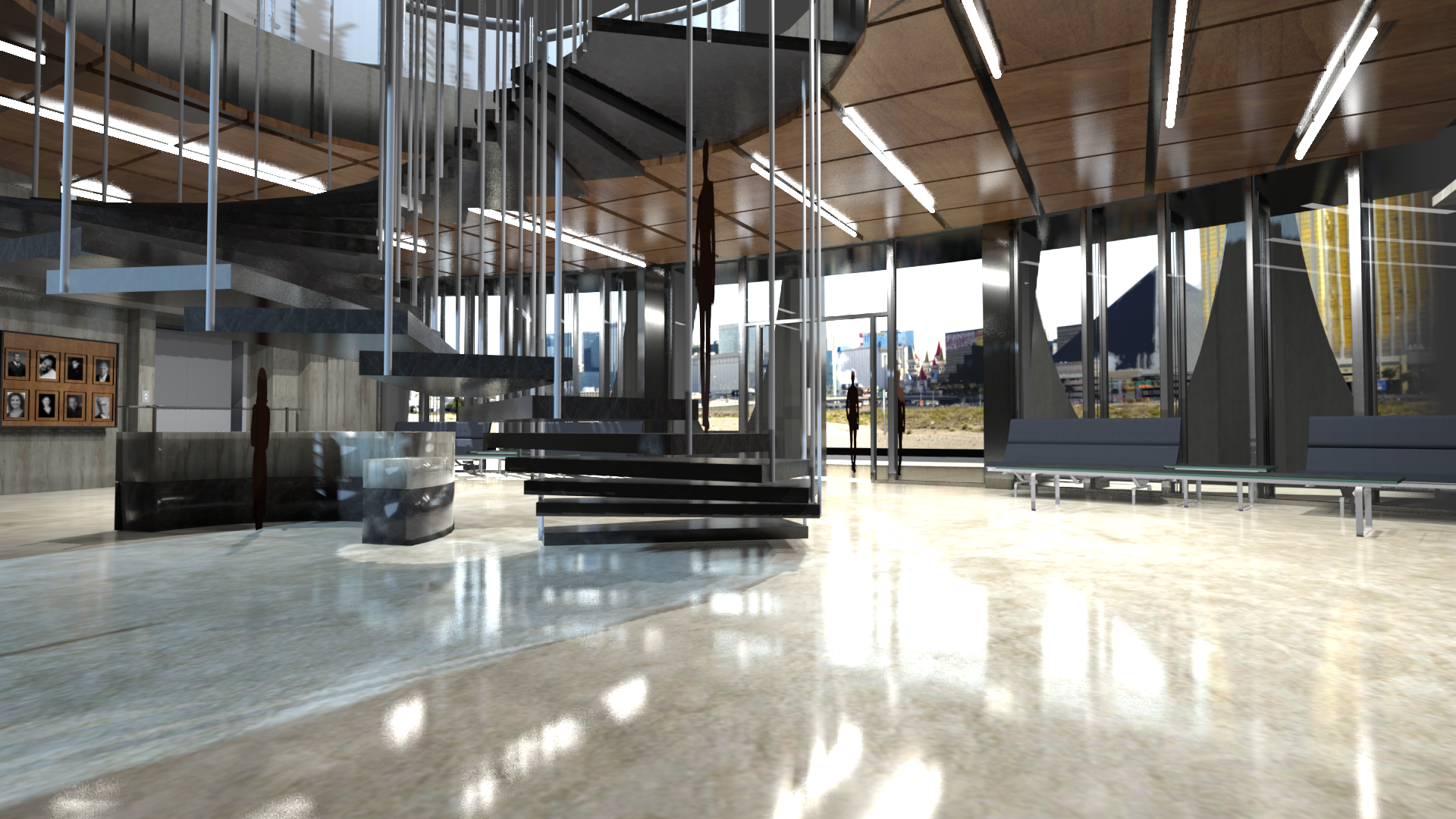 CSI: Vegas- Blender & Sketchup