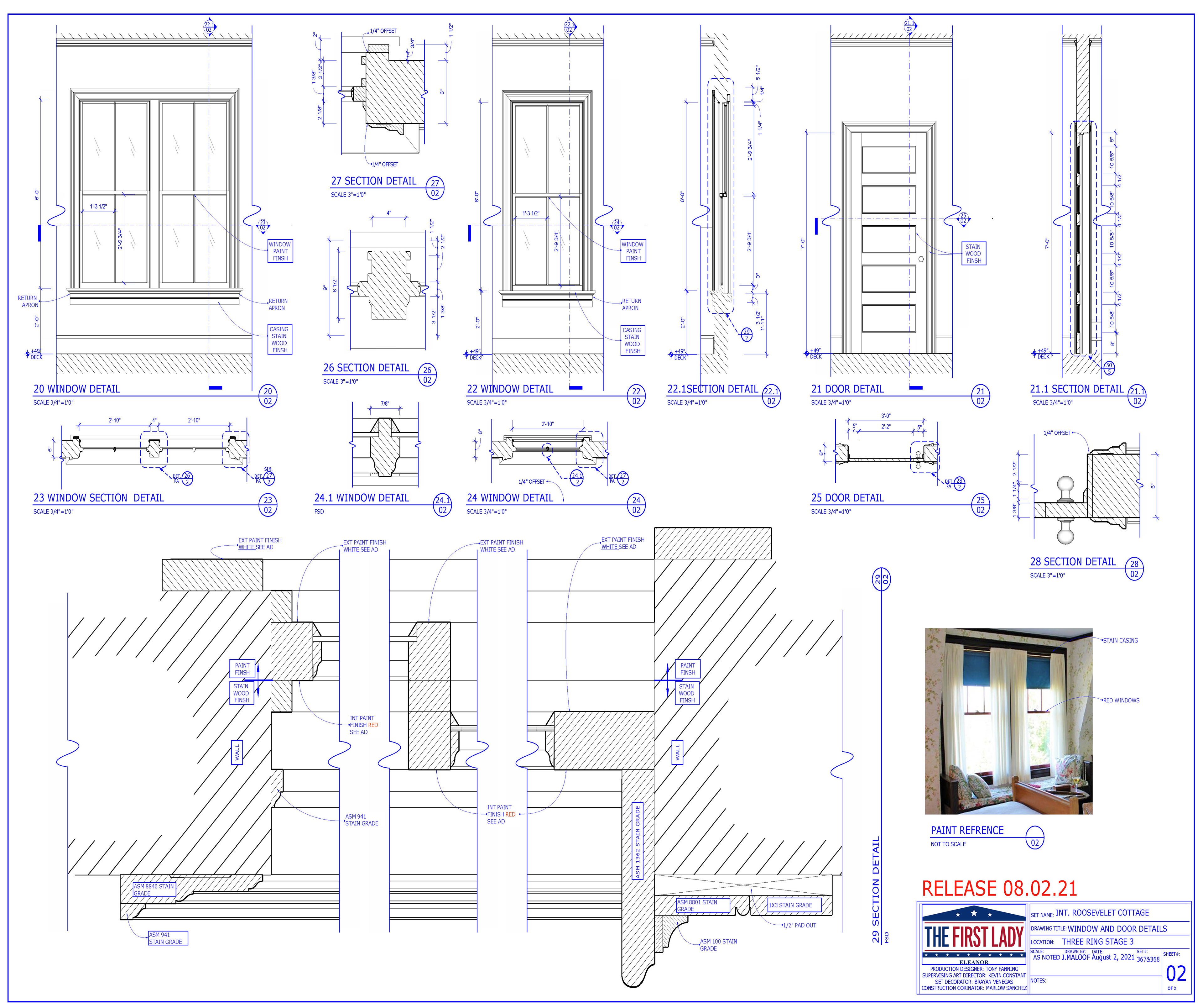First Ladies- Sketchup&Layout