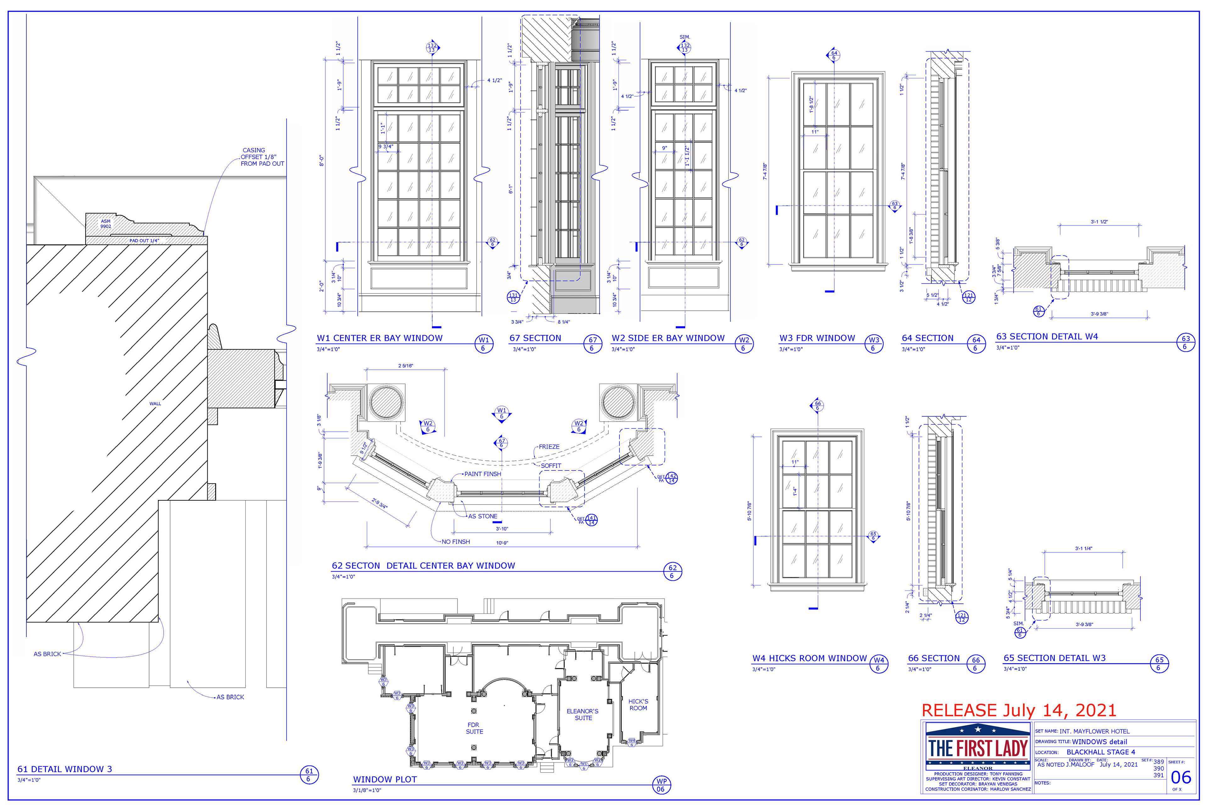First Ladies- Sketchup&Layout