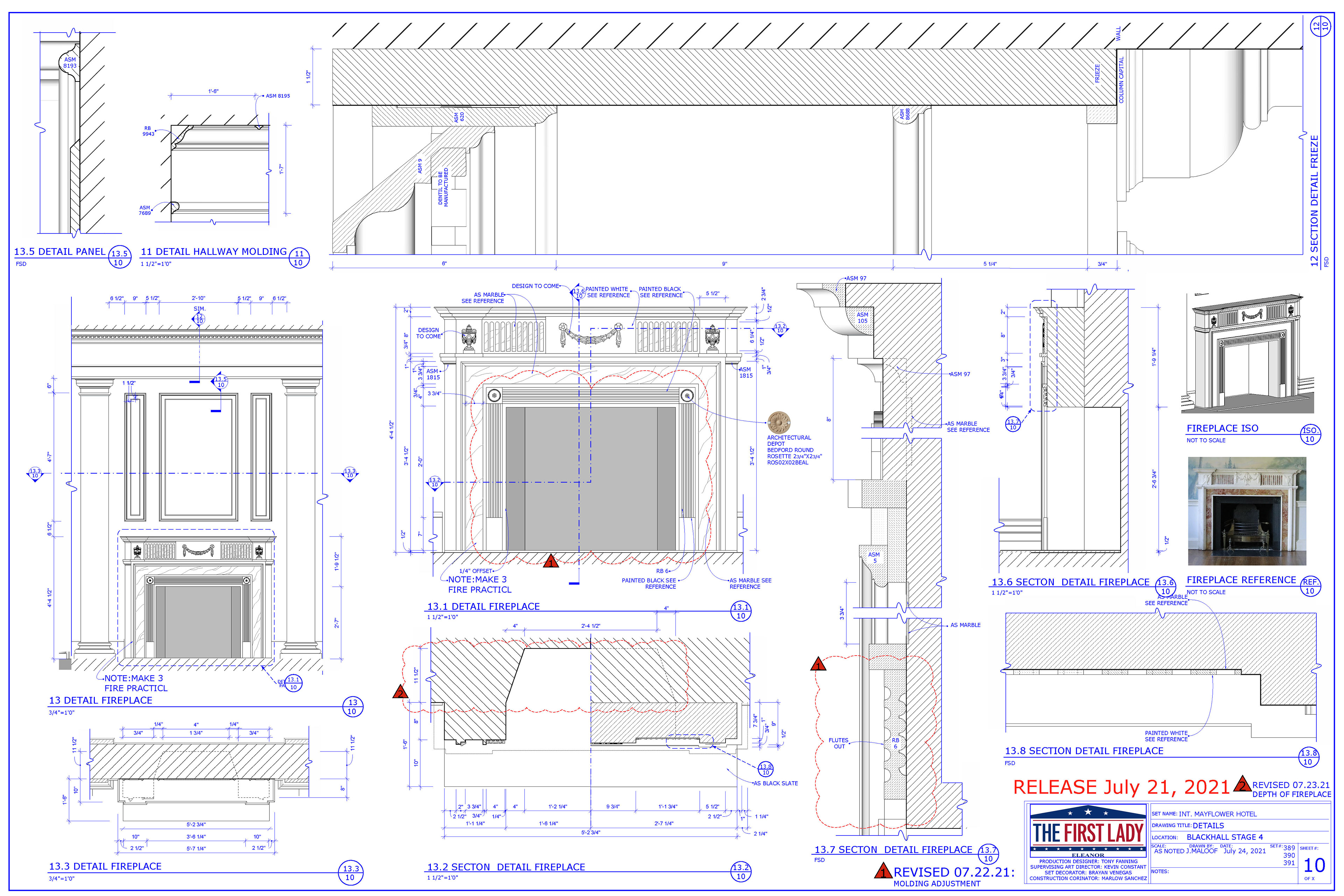 First Ladies- Sketchup&Layout