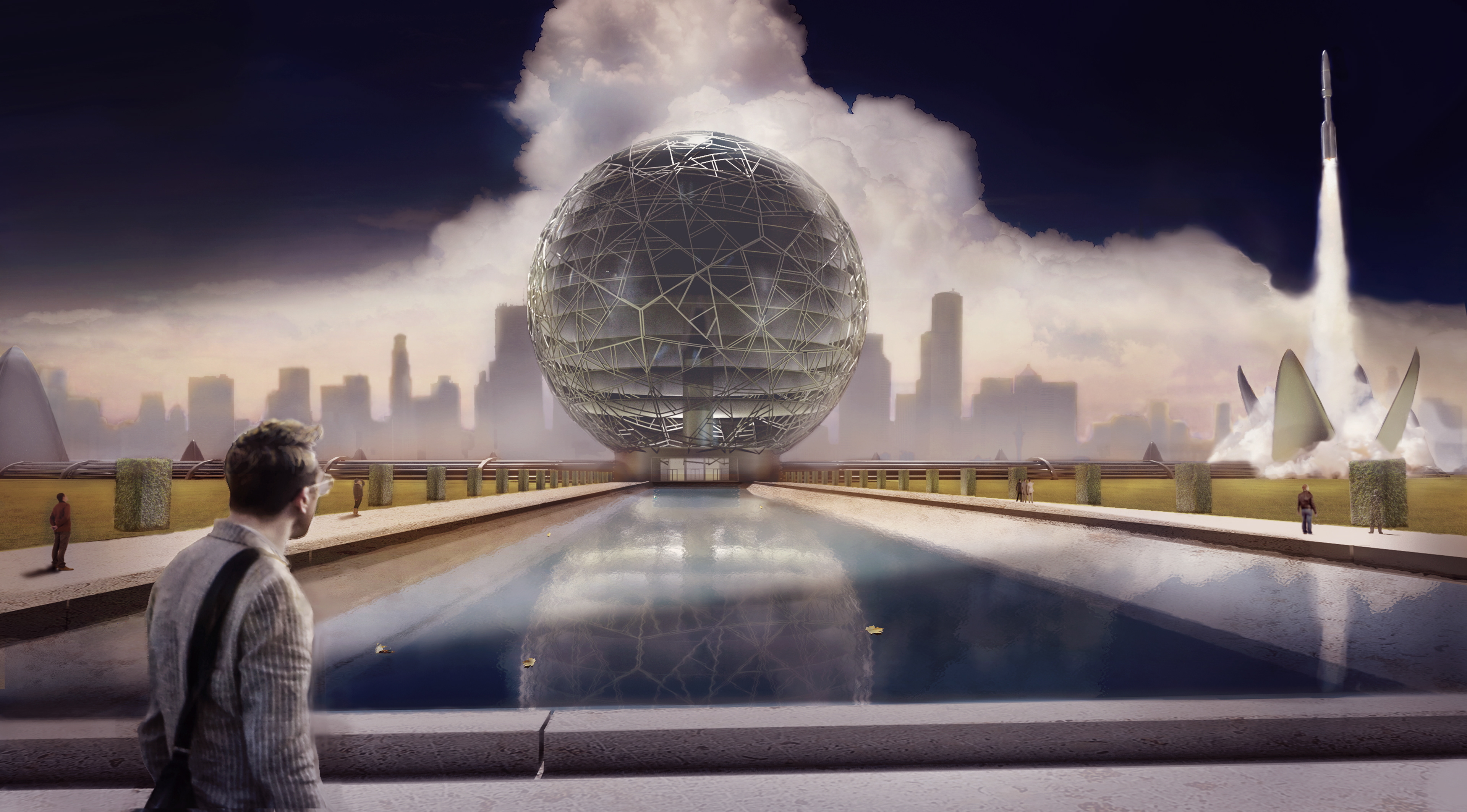 Gattaca Project- Maya & Photoshop