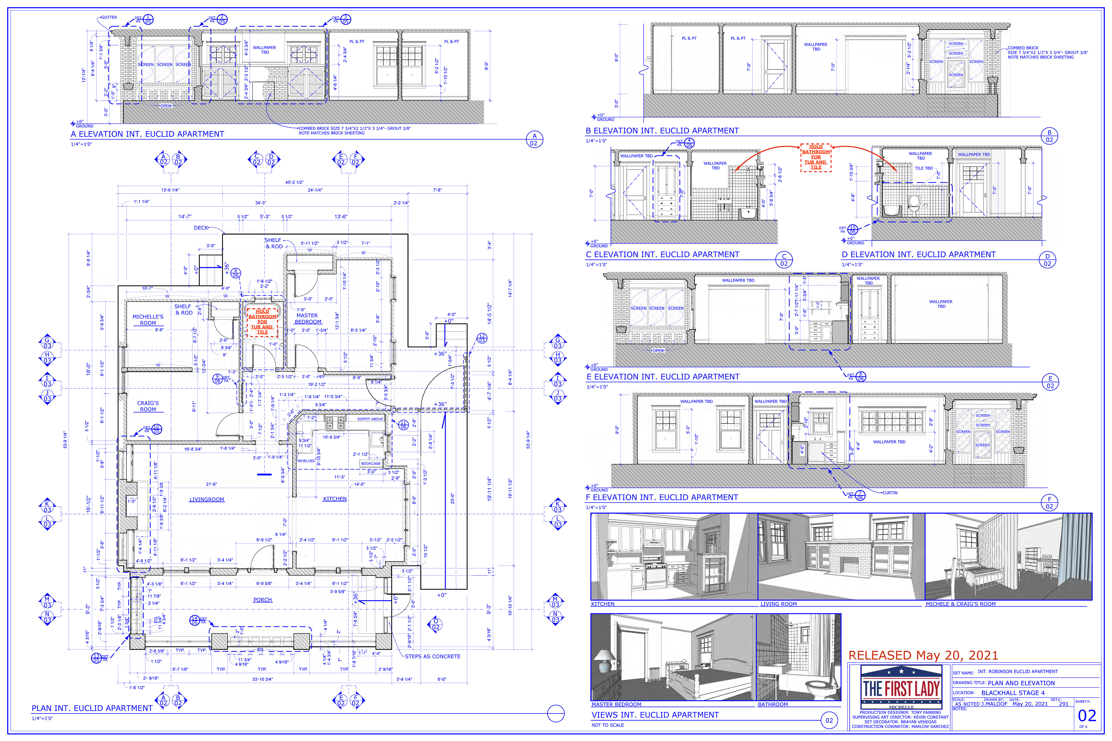 First Ladies- Sketchup&Layout