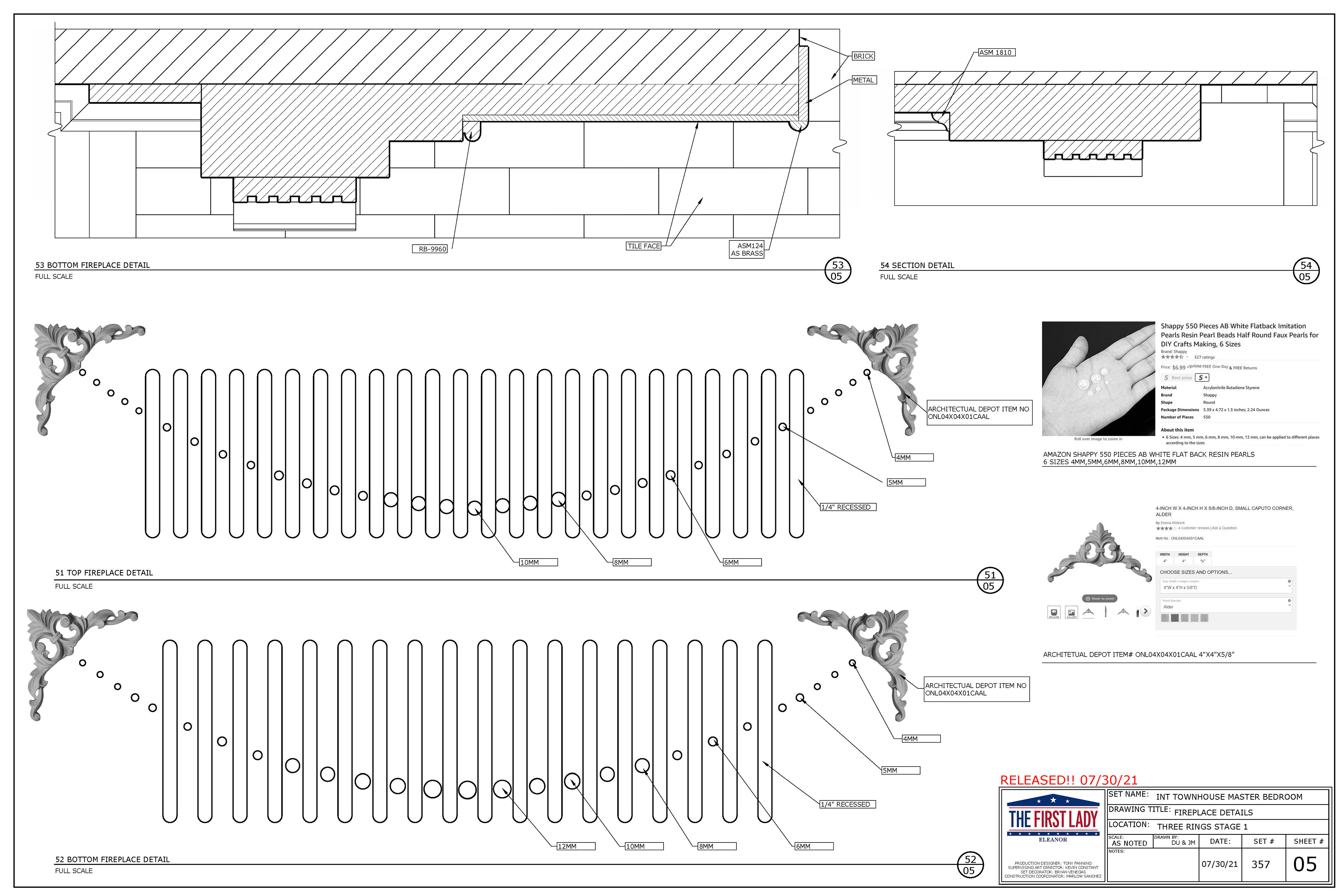 First Ladies- Sketchup&Layout